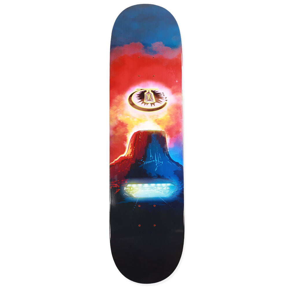 Devil's Tower Theories Brand Skateboard Deck