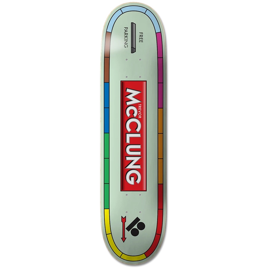 Plan B Trevor McClung Monopoly Skateboard Deck