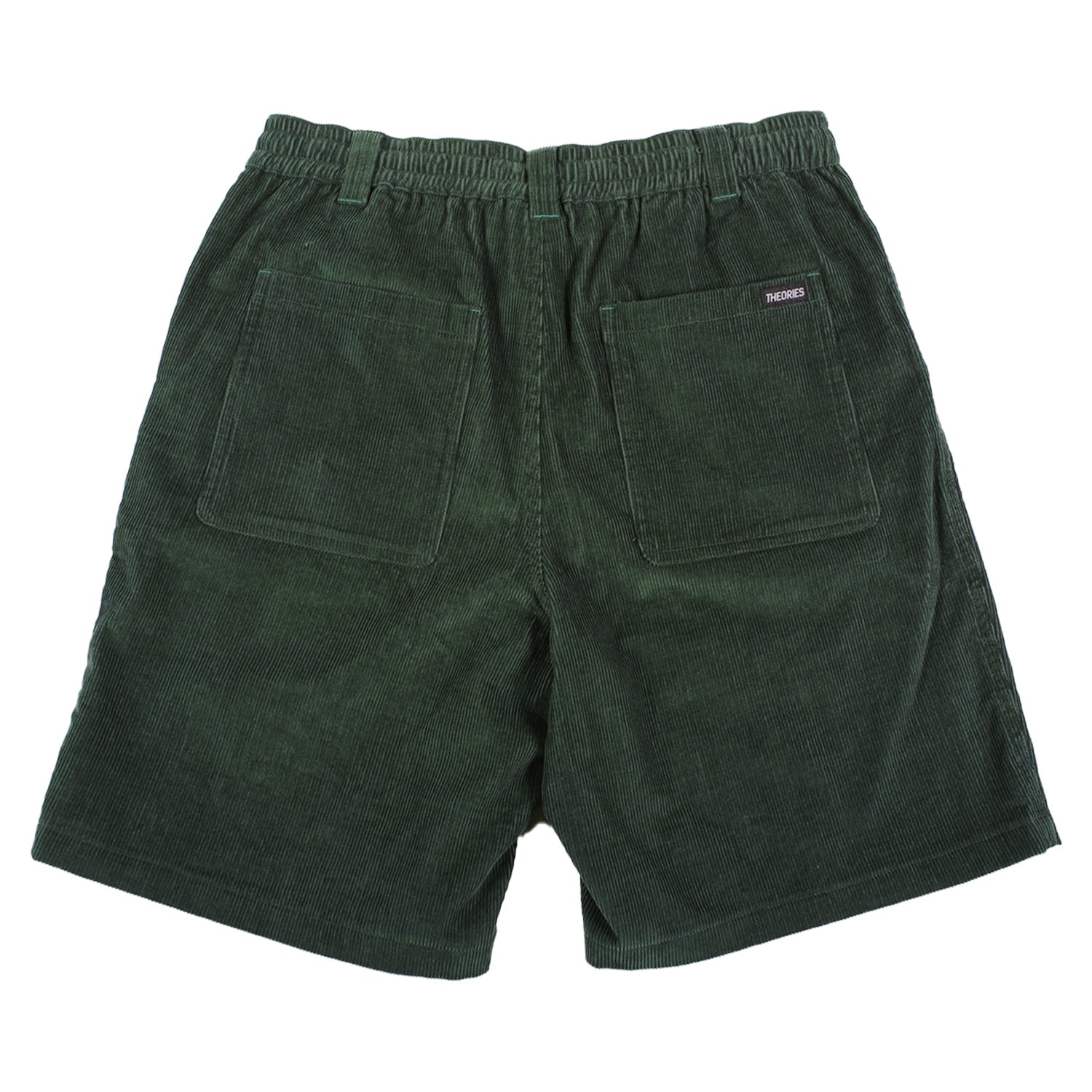 Alpine Green Theories Corduroy Shorts Back