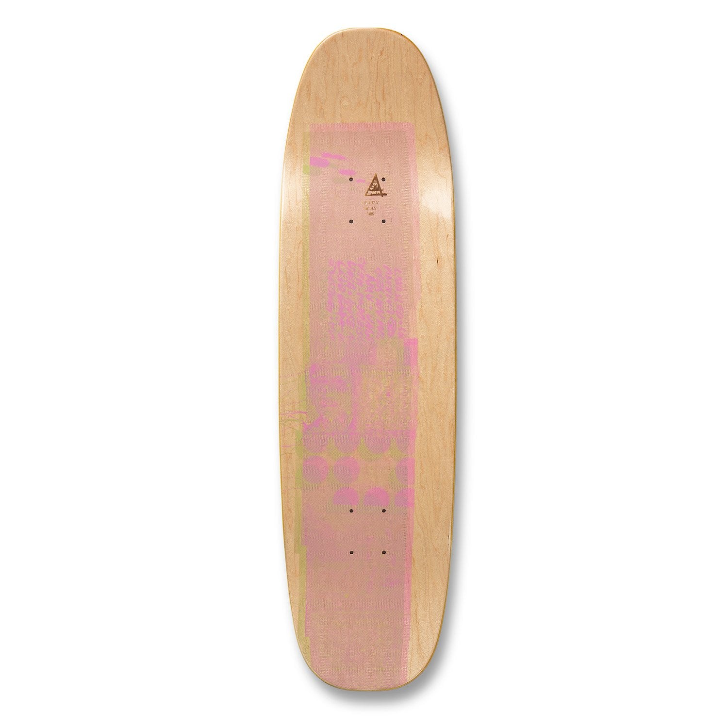 Fark Shaped Uma Land Sleds Skateboard Deck Top