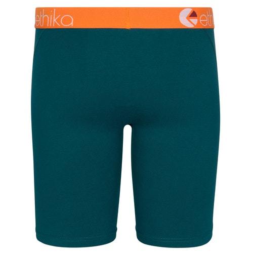 Ethika Everglade Teal/Orange Staple Boxers