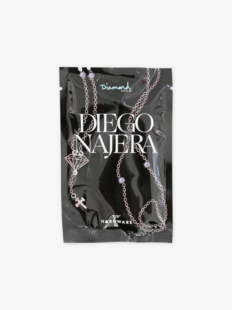 Diego Najera Rose Gold 7/8" Diamond Skateboard Hardware