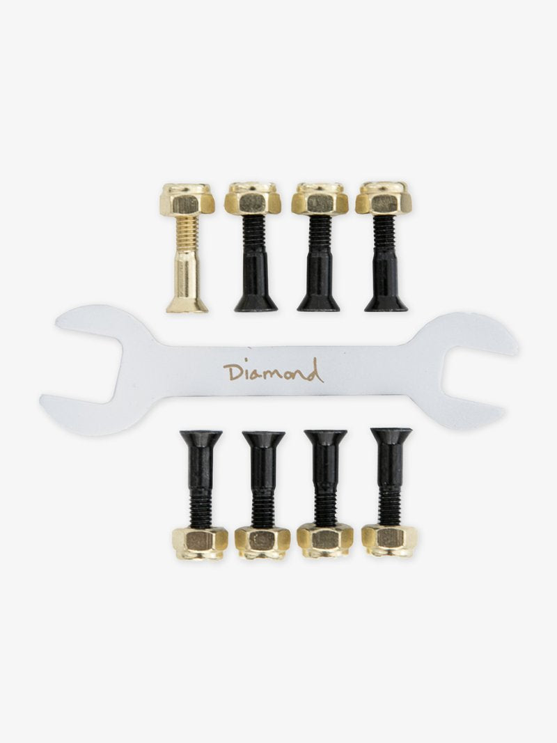 Felipe Gustavo Gold 7/8" Diamond Skateboard Hardware