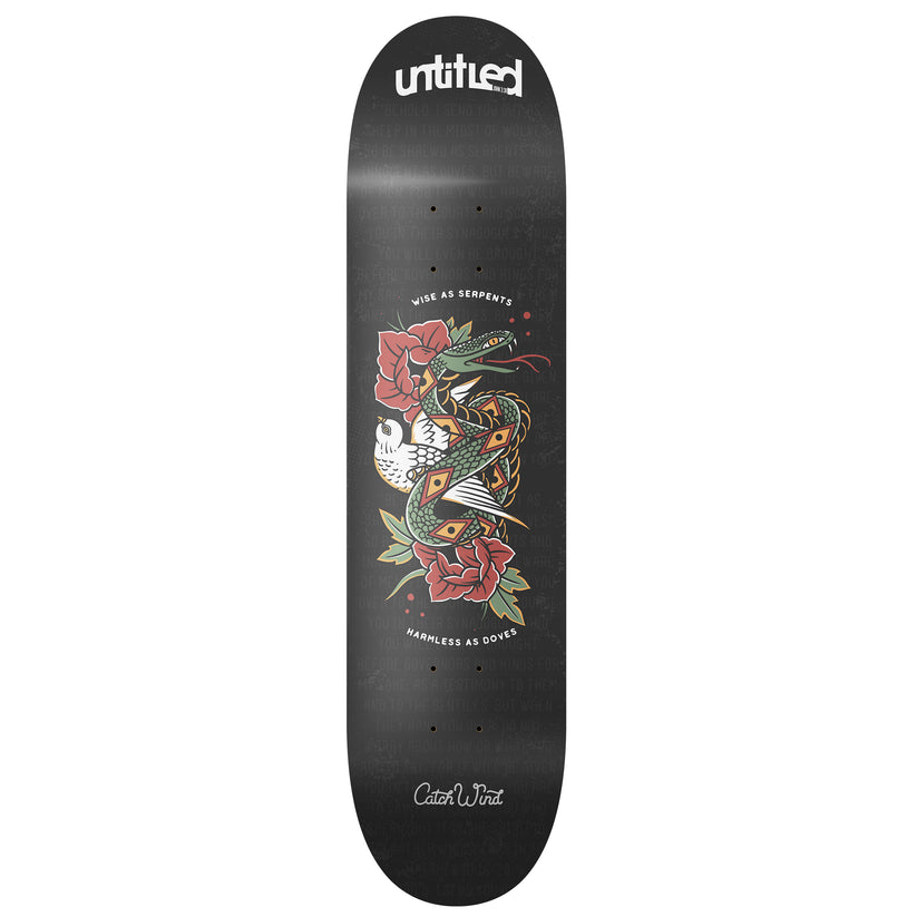 Catch Wind Dove and Serpent Untitled Skateboard Deck