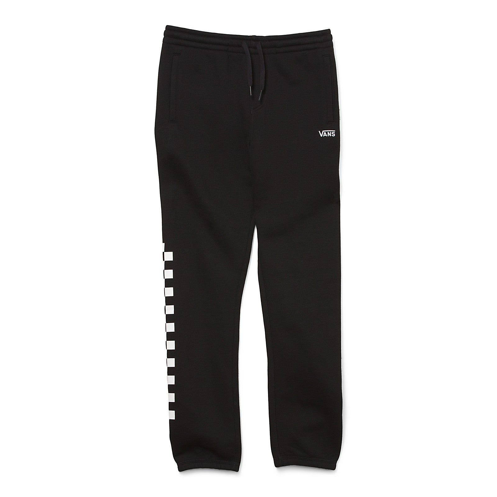 Kids Black ComfyCush Vans Fleece Sweatpants