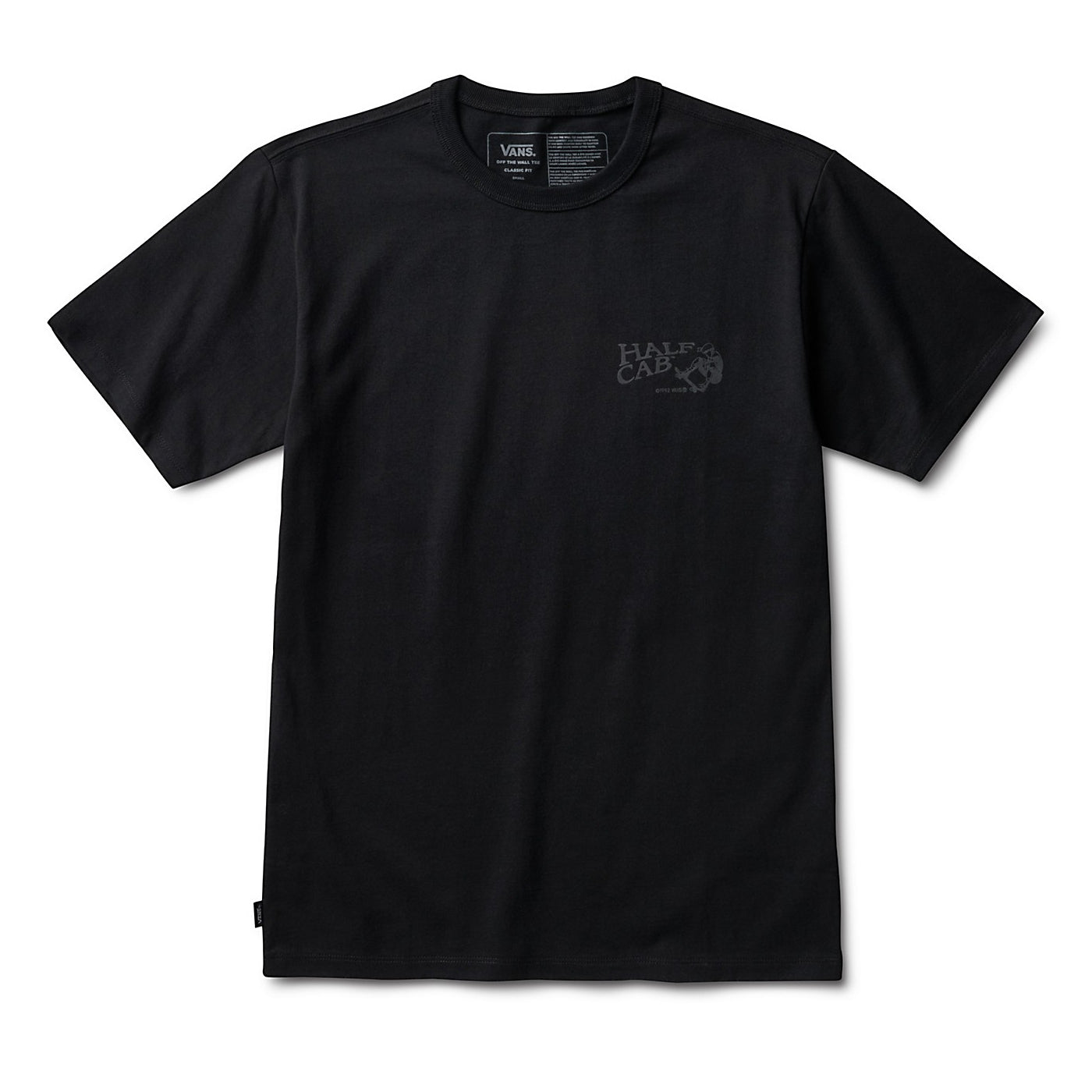 Cab 30th Off The Wall Vans Black Classic Tee