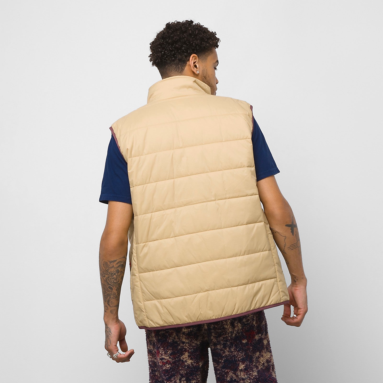 Taos Taupe Prospect MTE-1 Vans Vest Back