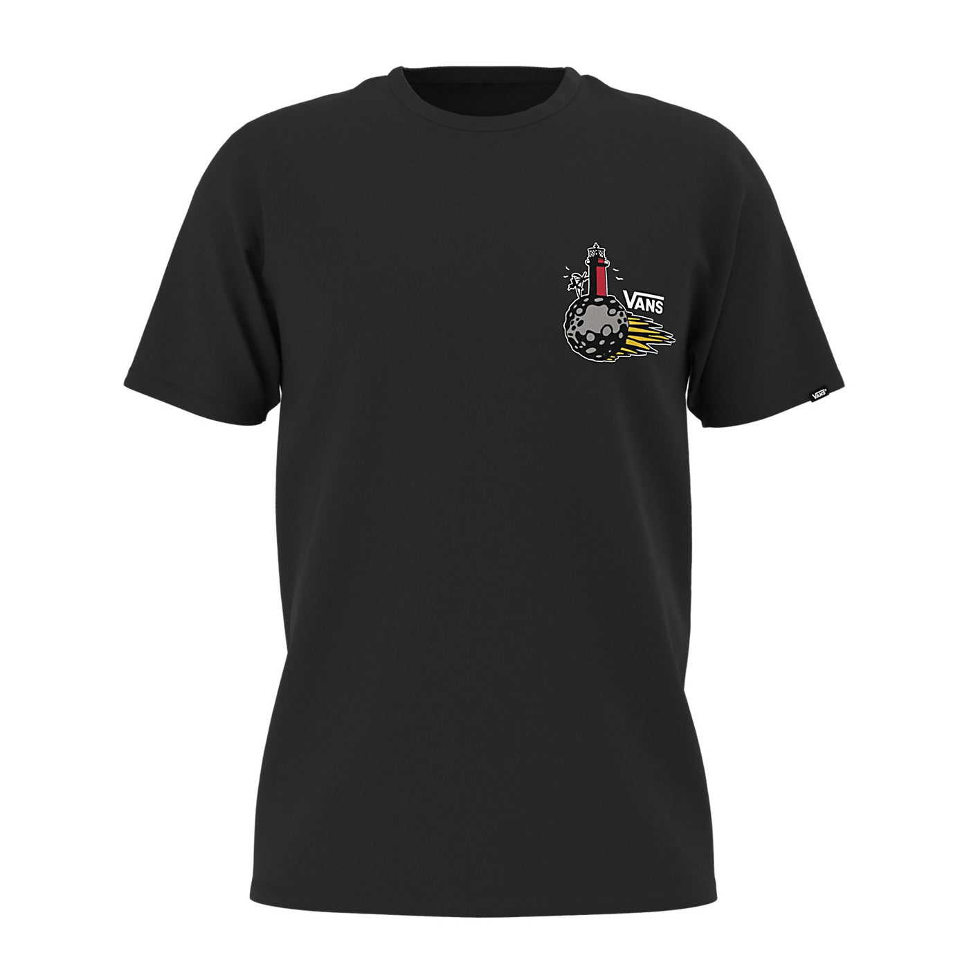 Black Off The Wall Zion Wright Vans T-shirt