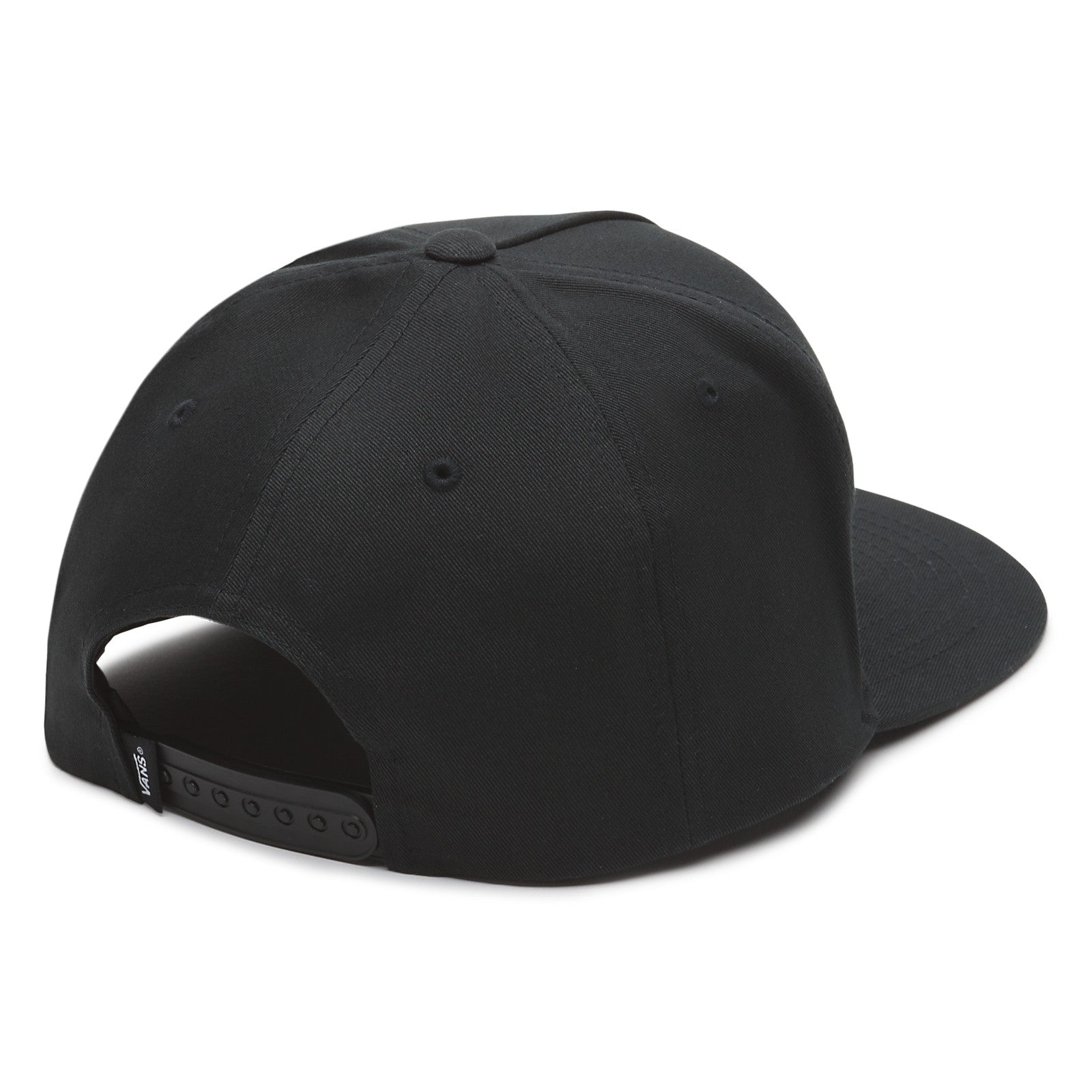 Black Full Patch Vans Snapback Back