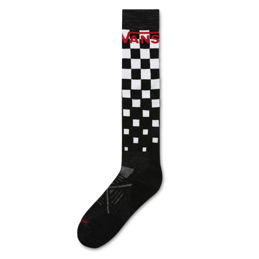 Black PHD Light Vans Snowboard Socks