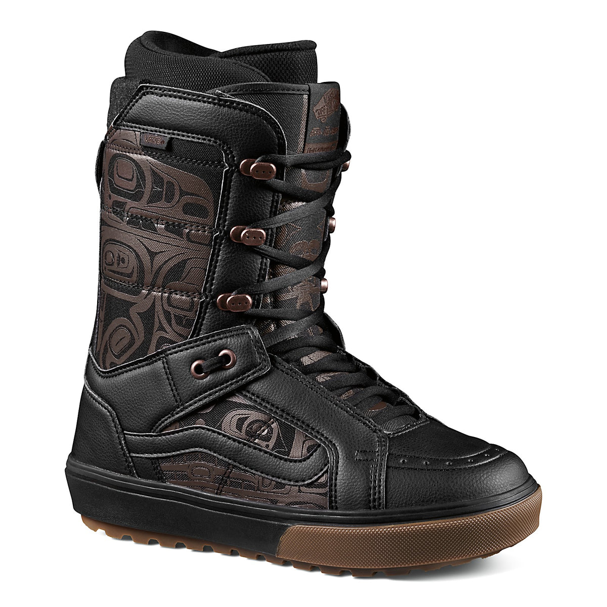 Vans James Johnson Hi-Standard OG Snowboard Boots - Black/Copper display picture 1