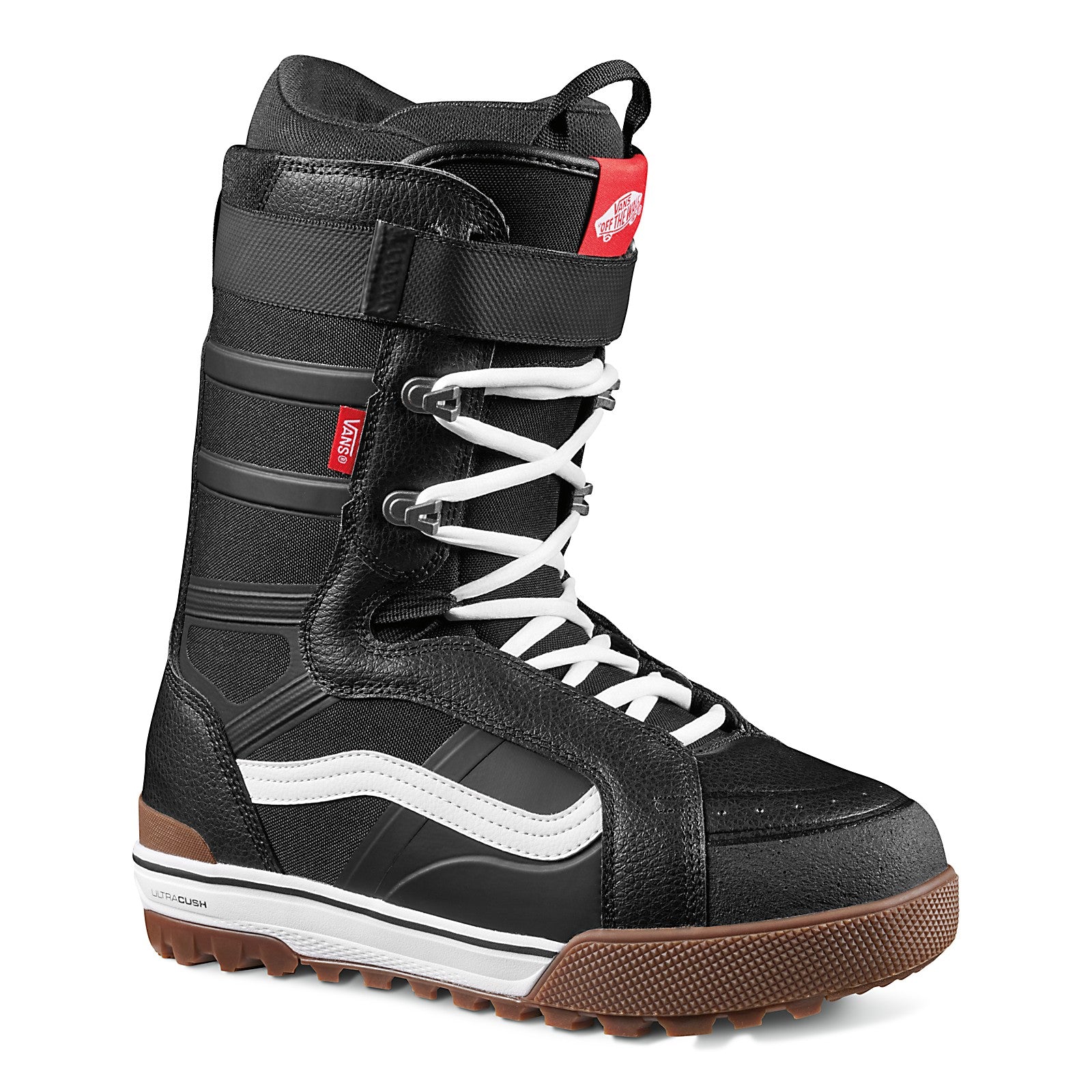 Black/White Hi-Standard Pro Vans Snowboard Boots