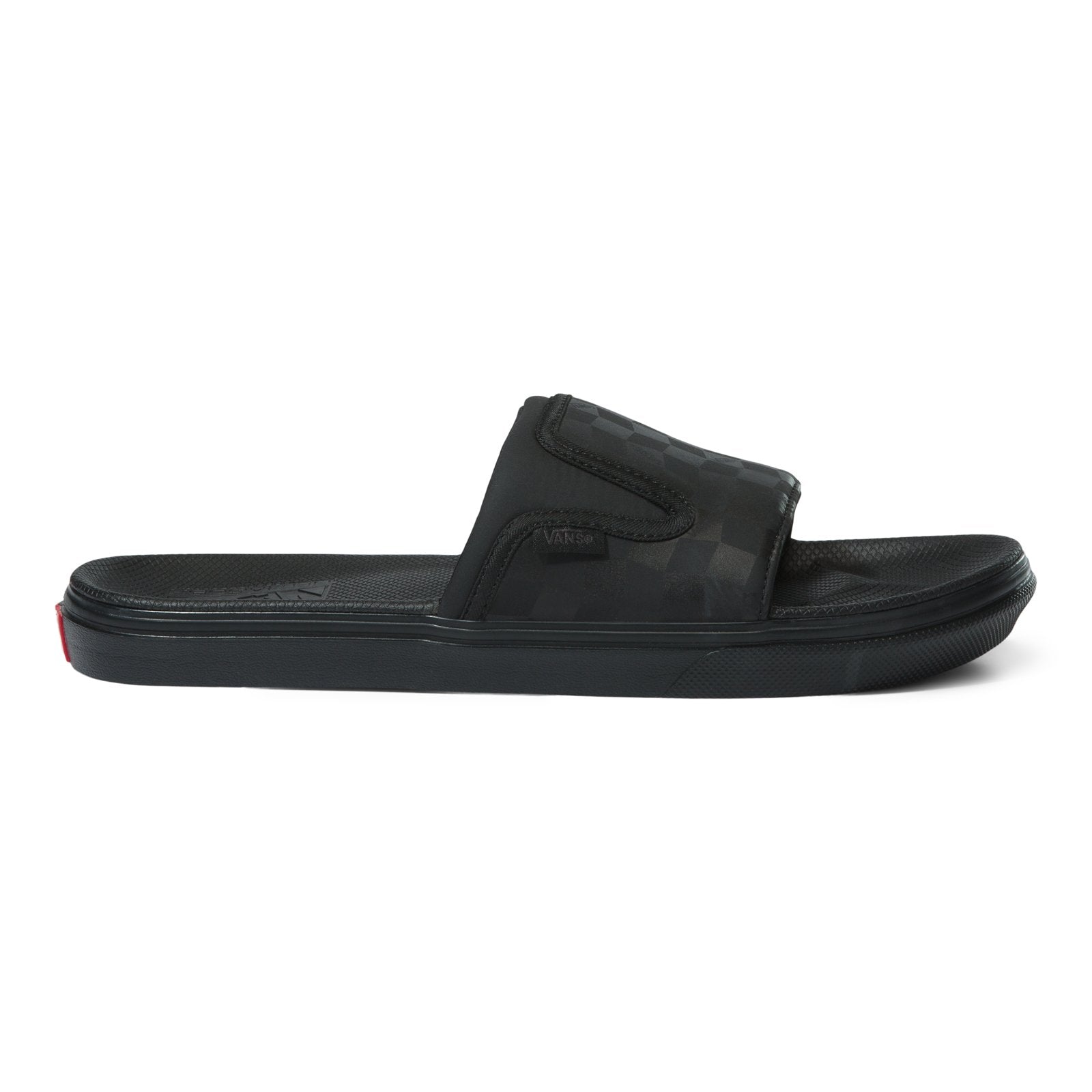 Vans UltraCush Checkerboard Slide-On - Blackout