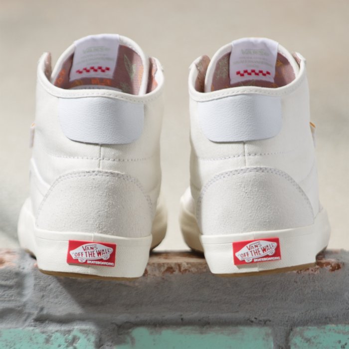 Lizzie Armanto Marshmallow Vans Pro Model Skateboard Shoe Back