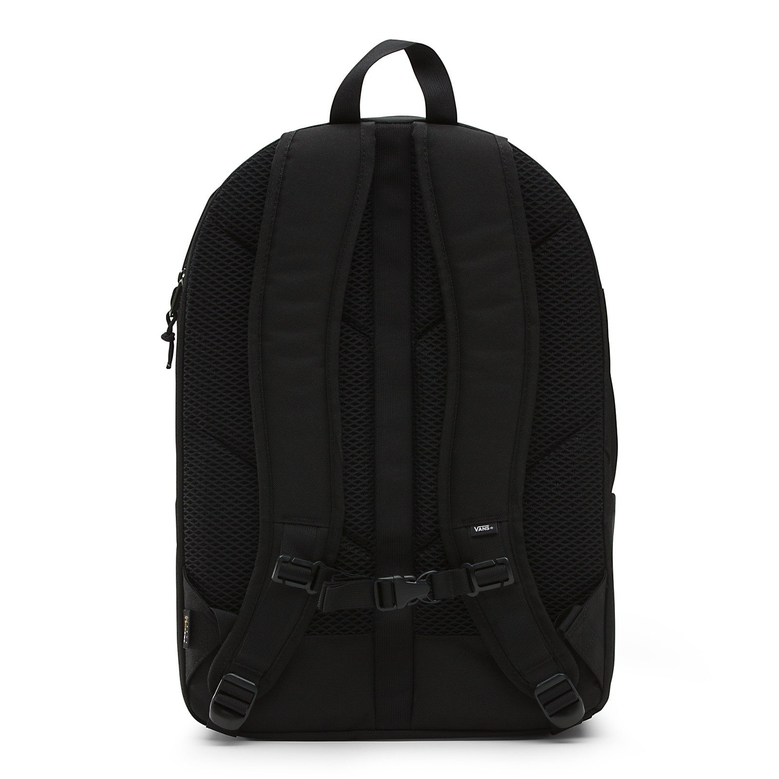 Black/White Vans Construct Backpack Back