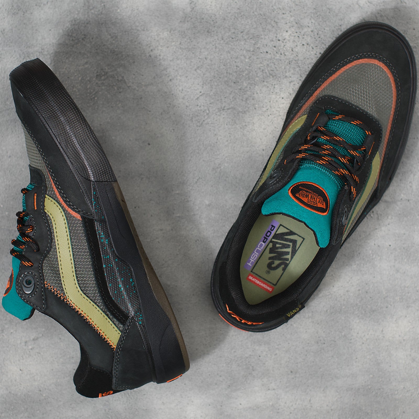 Unexplored Outdoors Vans Wayvee Skate Shoe Top