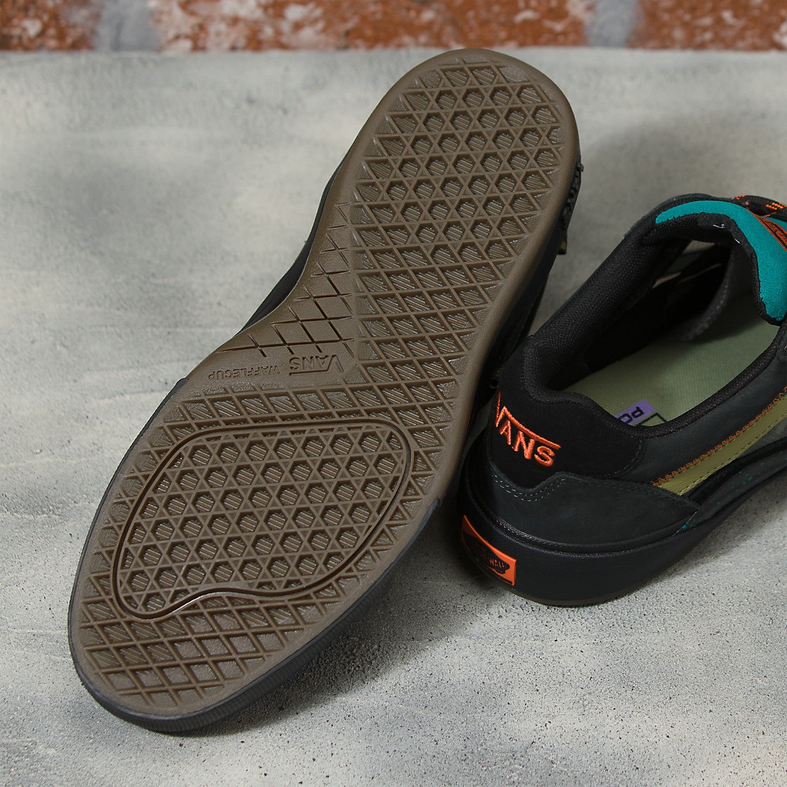 Unexplored Outdoors Vans Wayvee Skate Shoe Bottom