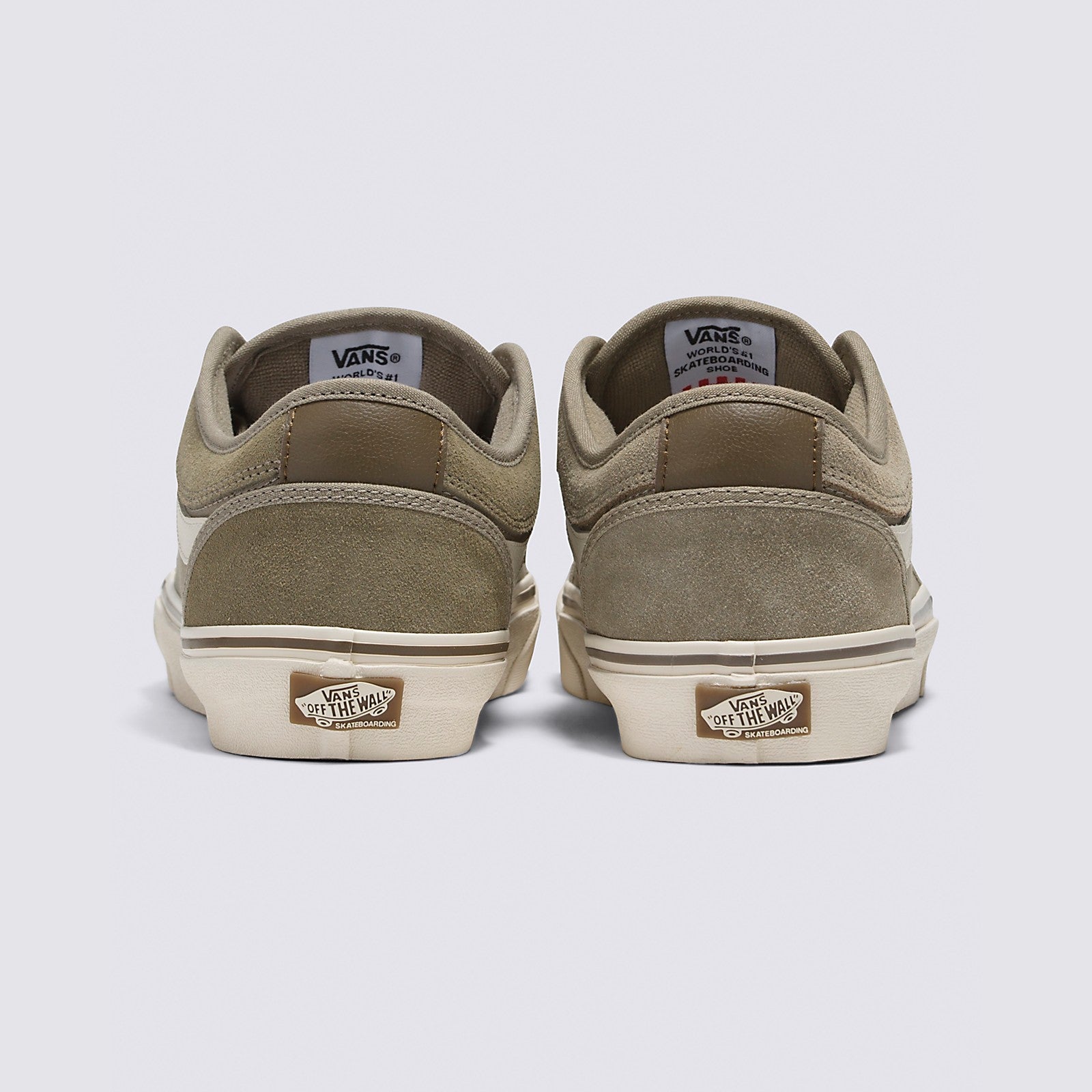 Mocha Chukka Low Sidestripe Vans Skate Shoe Back