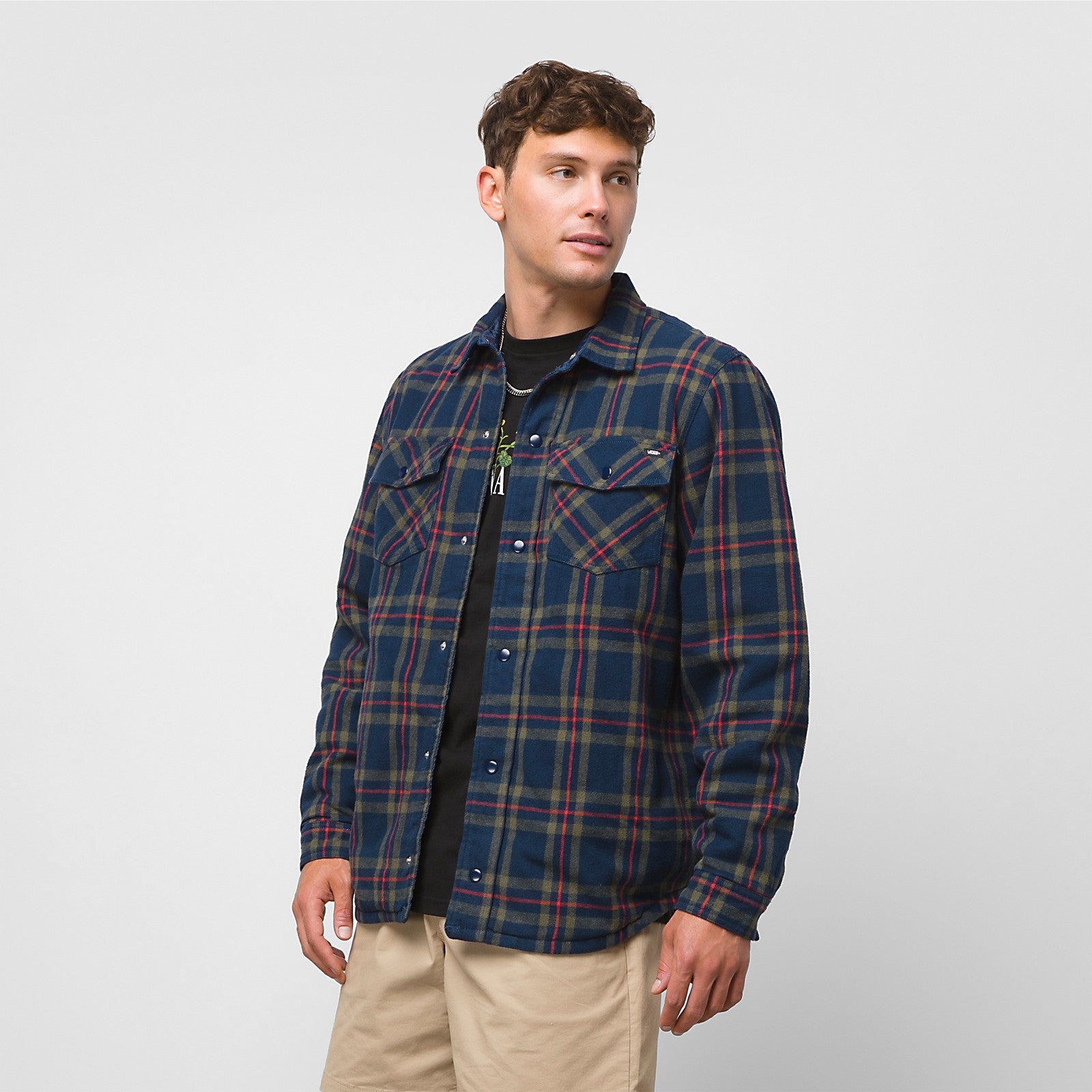 Dress Blues Reversible Brickell Vans Shirt Jacket
