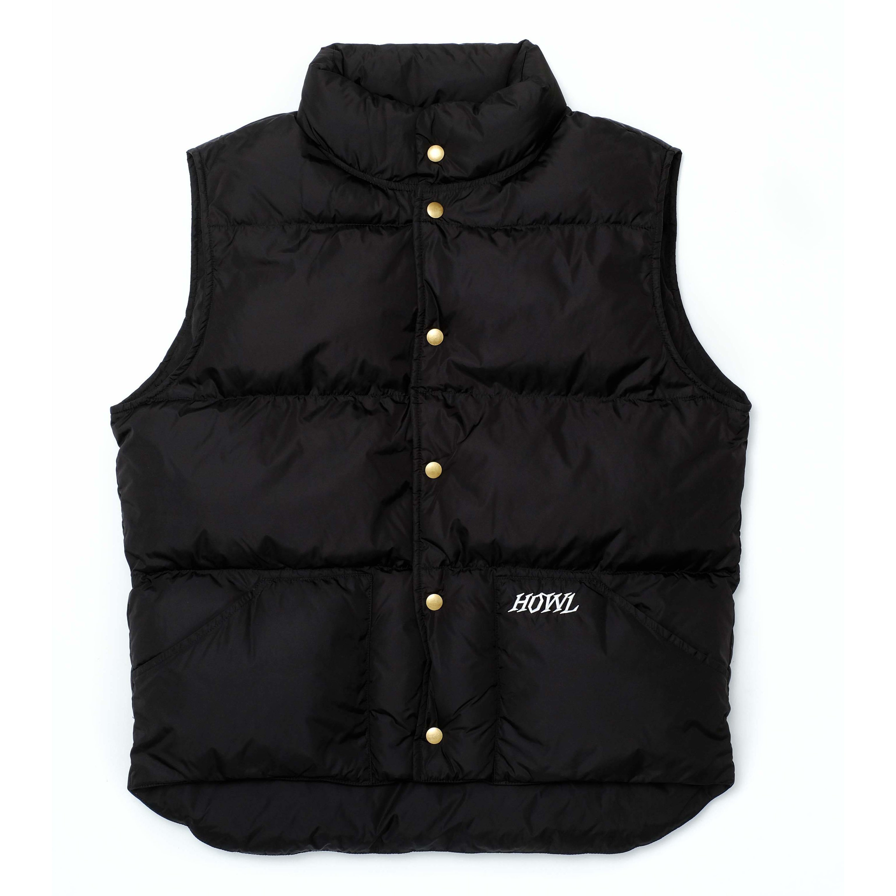 Black Cascade Howl Supply Snowboard Vest