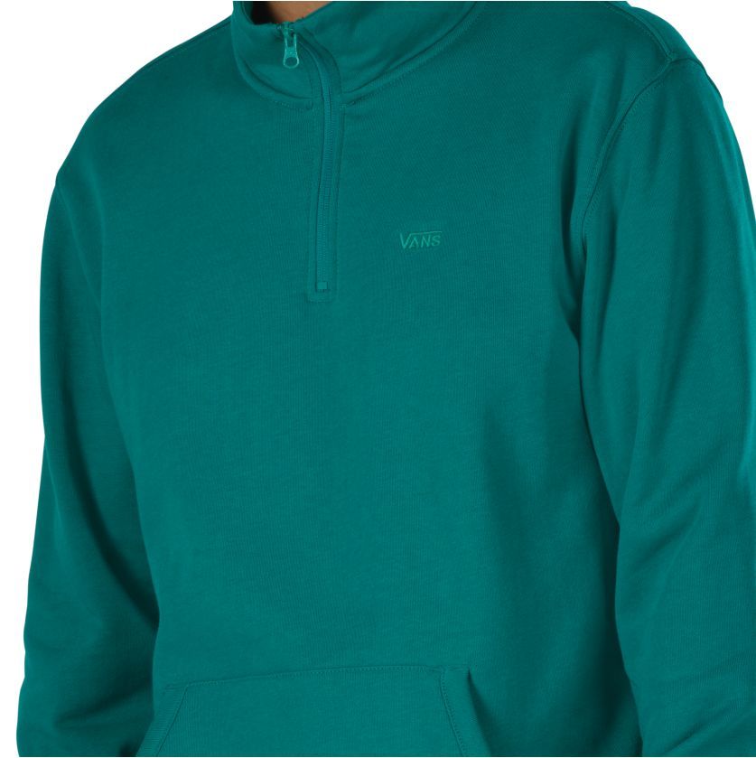 Vans Versa Quarter Zip Sweatshirt - Quetzal