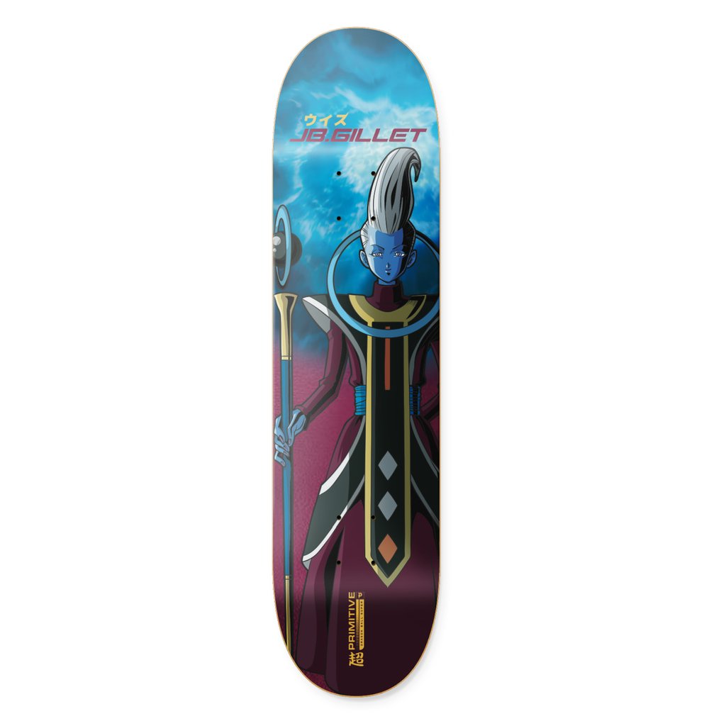 JB Gillet Whis Dragon Ball Super Primitive Skateboard Deck