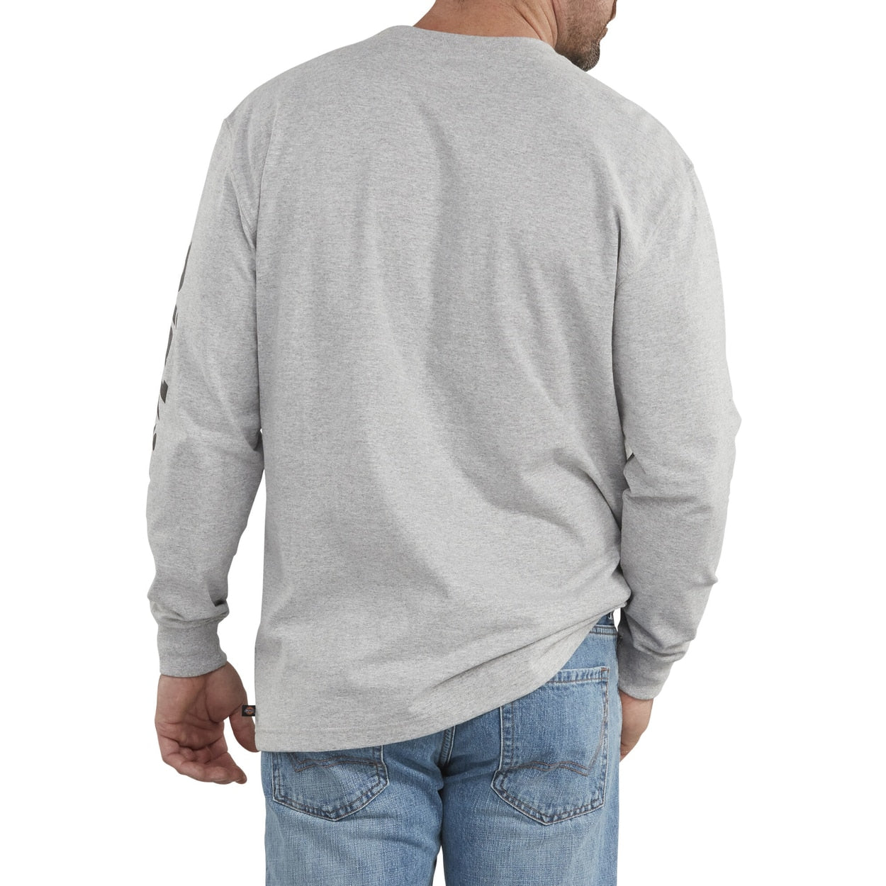 Dickies Long Sleeve Graphic Tee - Heather Gray