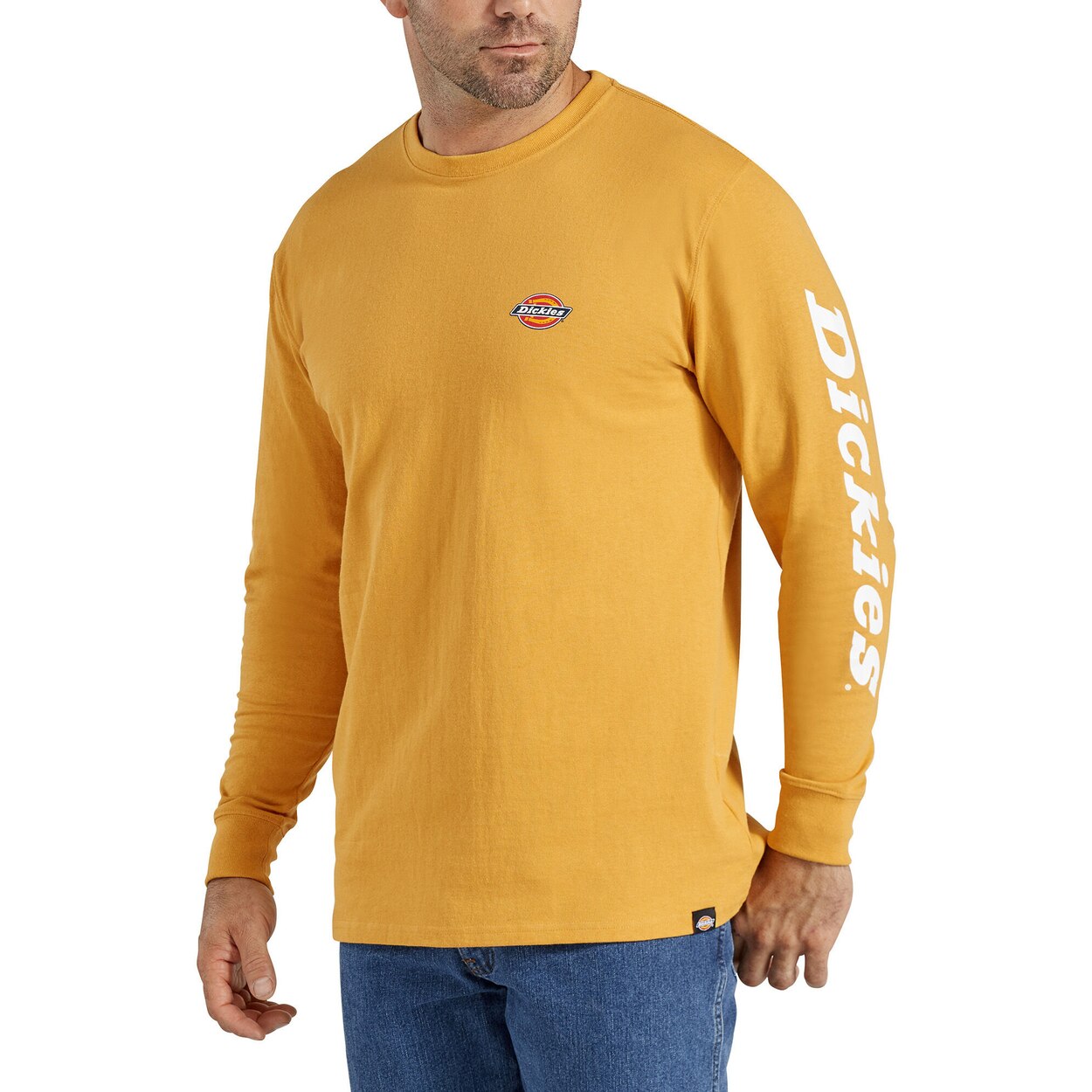 Dickies Long Sleeve Graphic Tee - Dijon Yellow