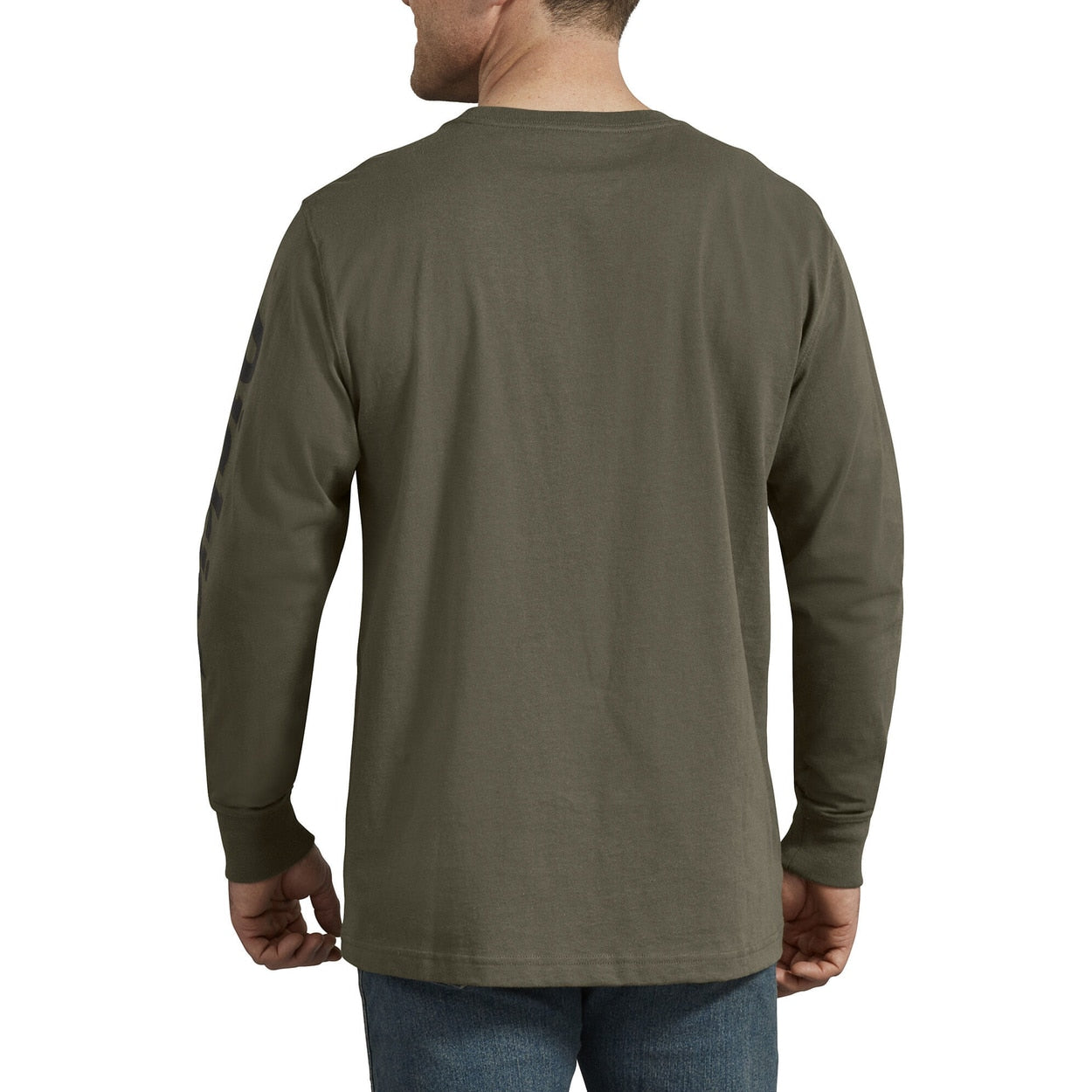Dickies Long Sleeve Graphic Tee - Military Green