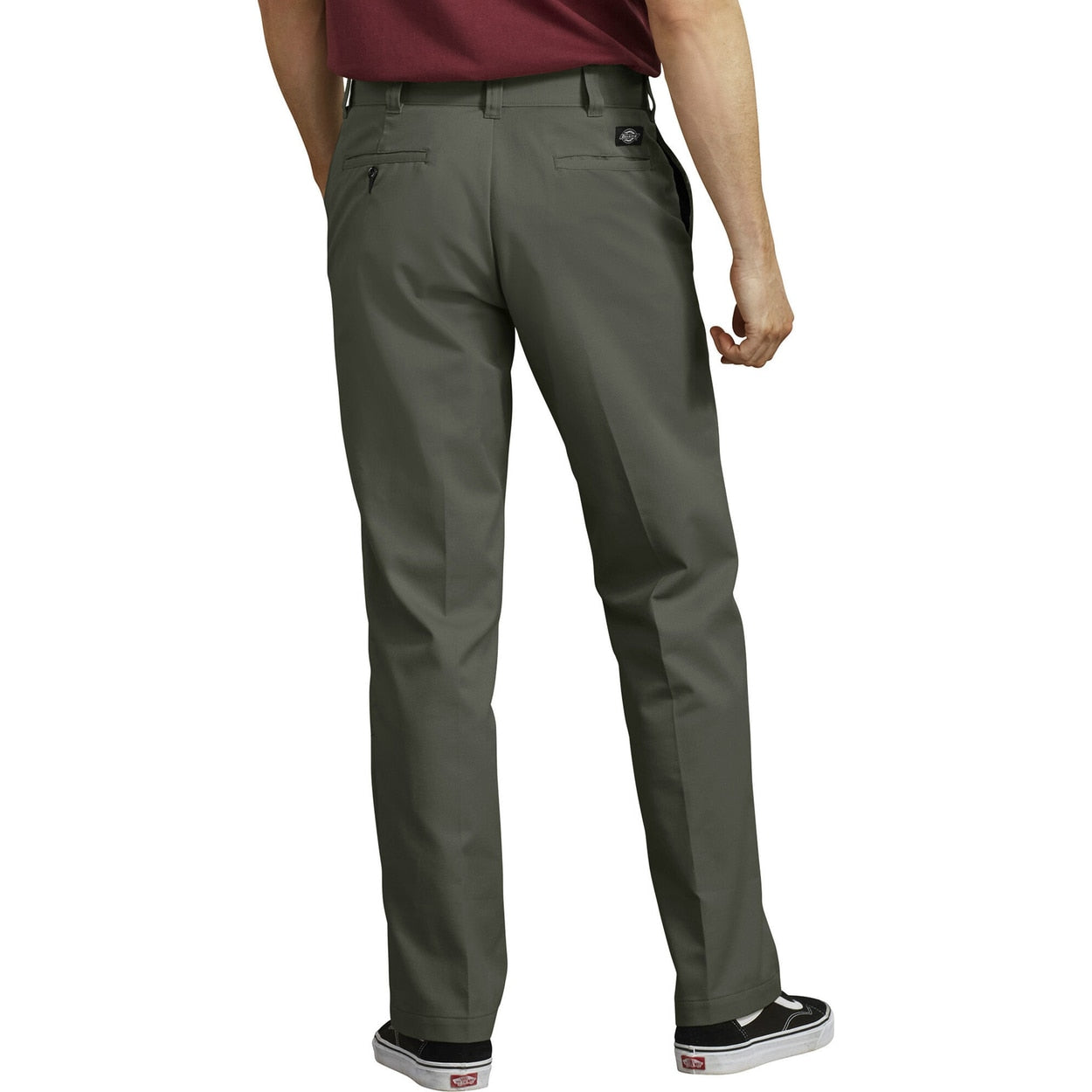 Dickies '67 WP896 Regular Fit Double Knee Work Pant - Olive Green