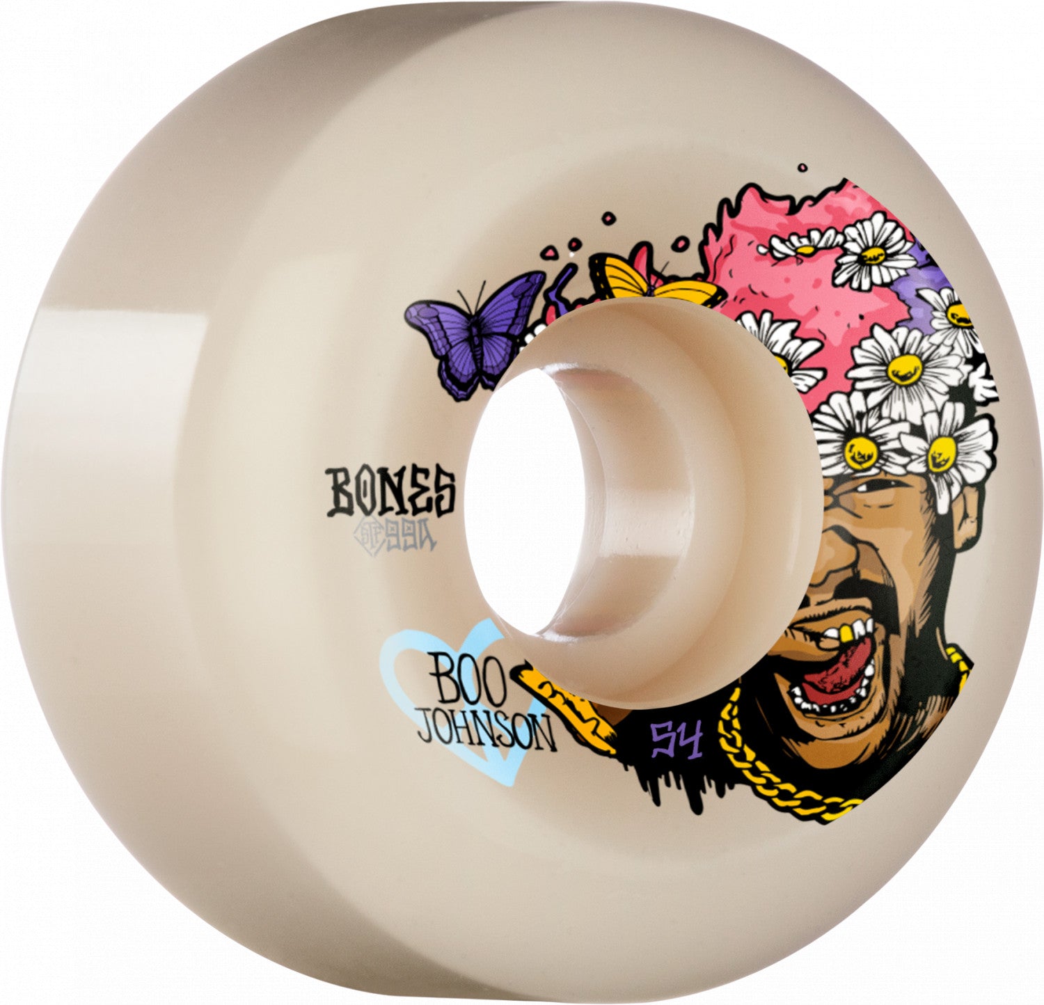 Boo Johnson Just Have Fun 99a V6 Bones STF Skateboard Wheels