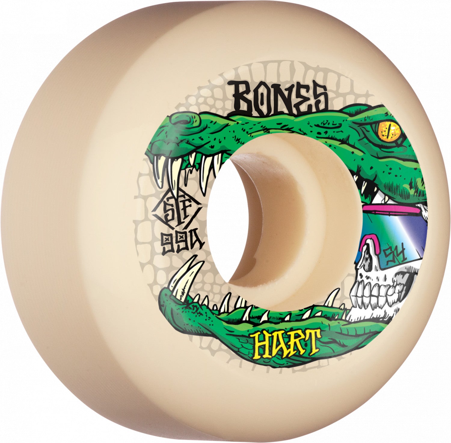 Paul Hart Gator Skull Bones STF Skateboard Wheels