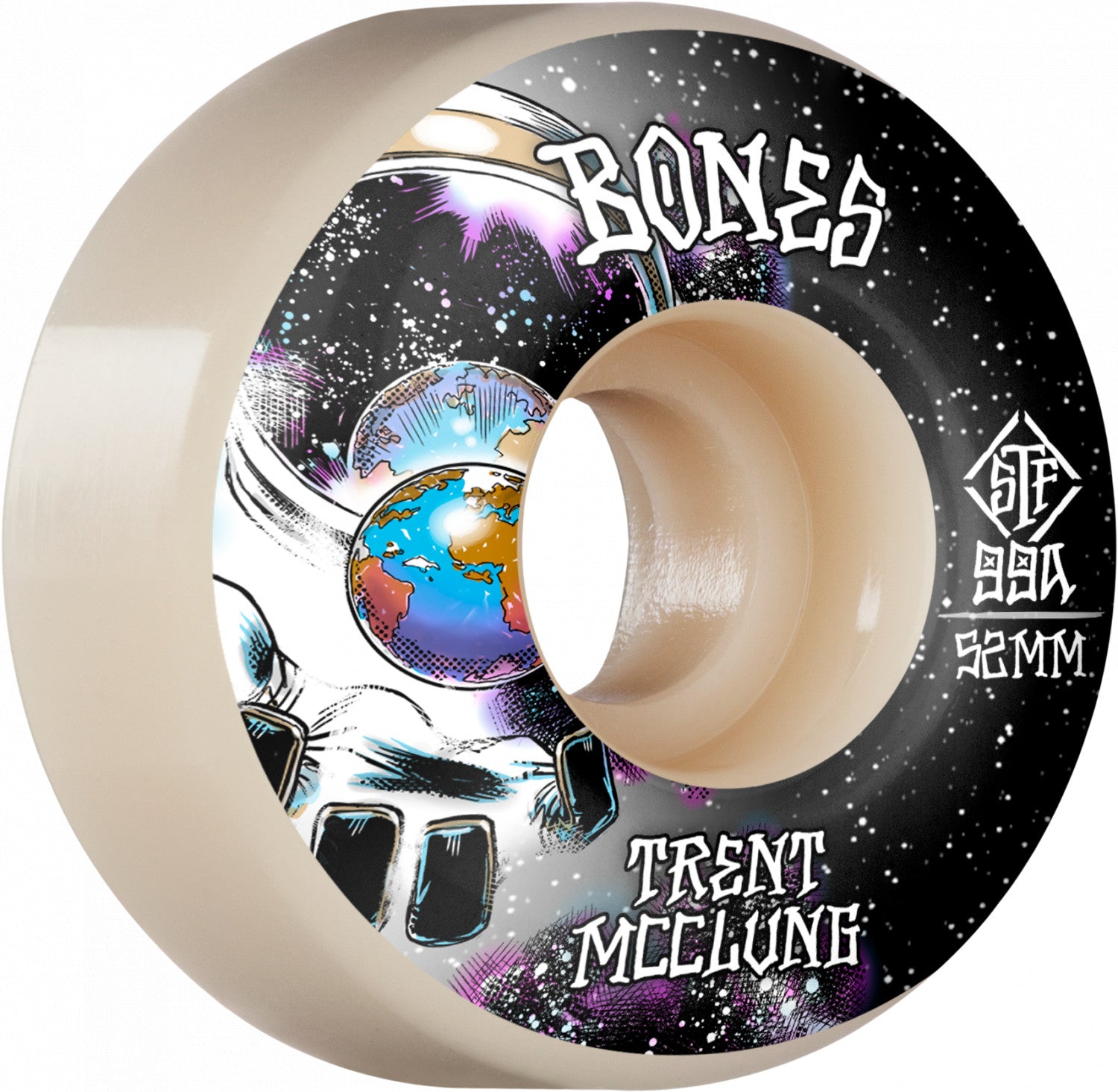 Trent McClung Unknown V1 STF Bones Skateboard Wheels
