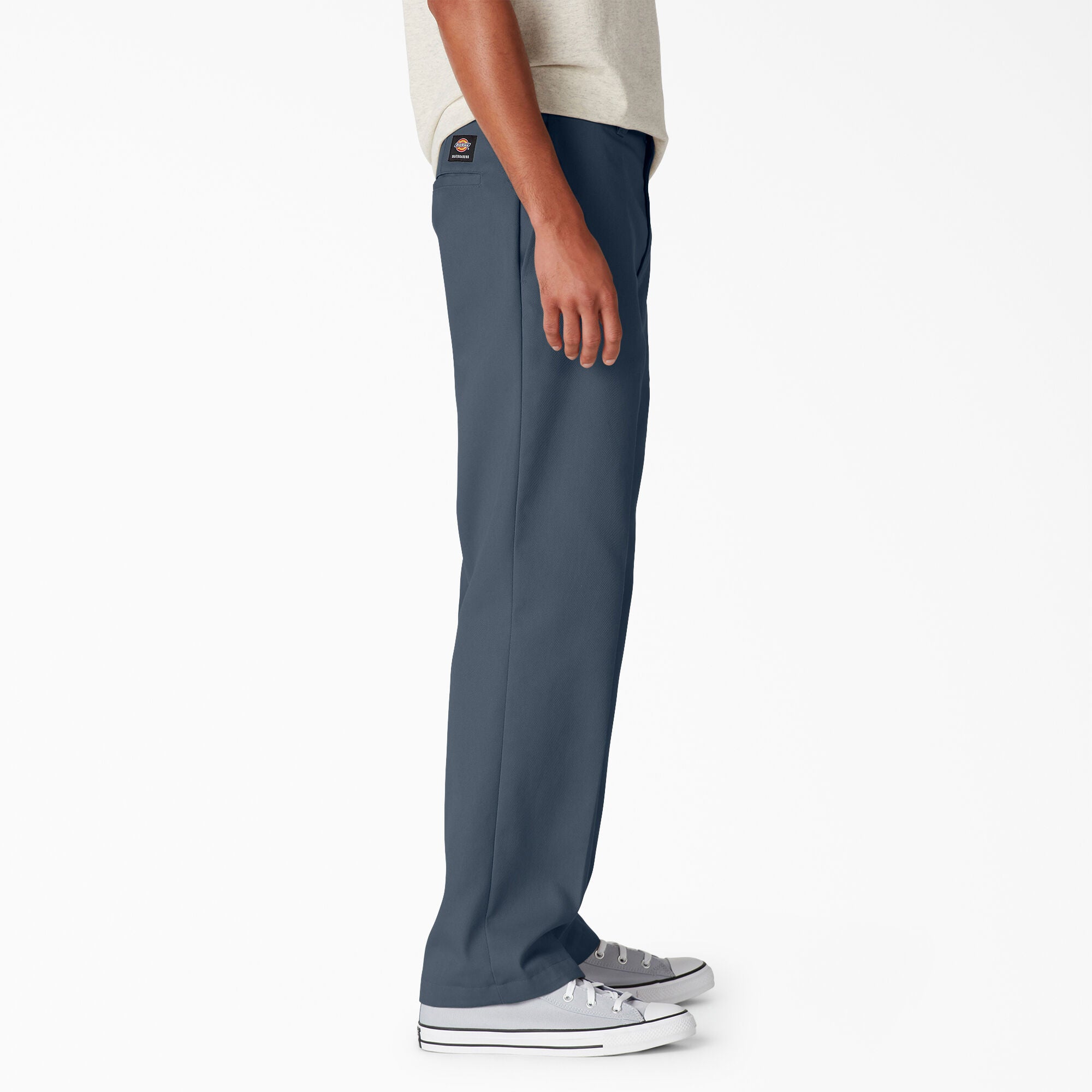 Airforce Blue Dickies Regular Fit Skateboarding Pants Side