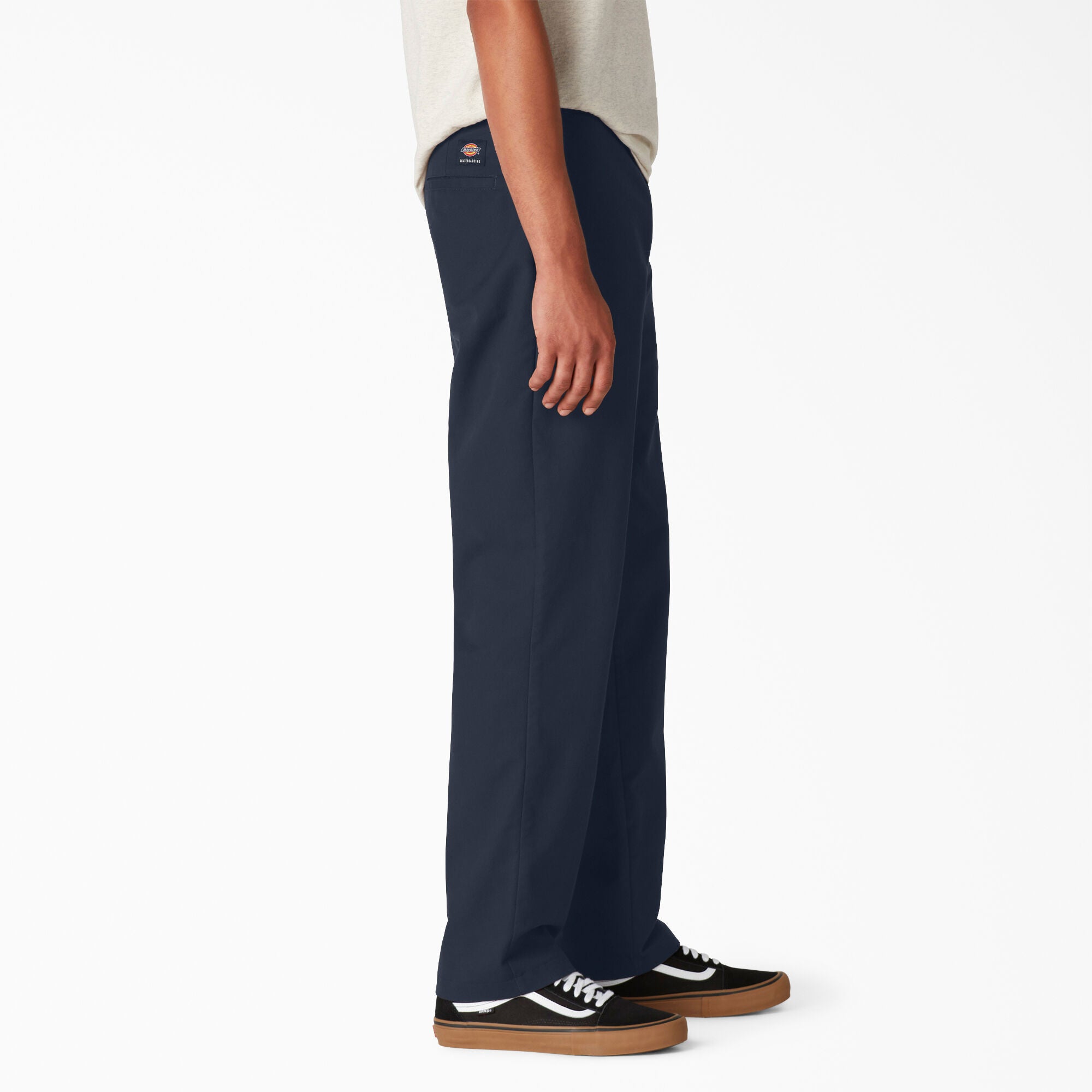 Dark Navy Dickies Skateboarding Slim Pant Side