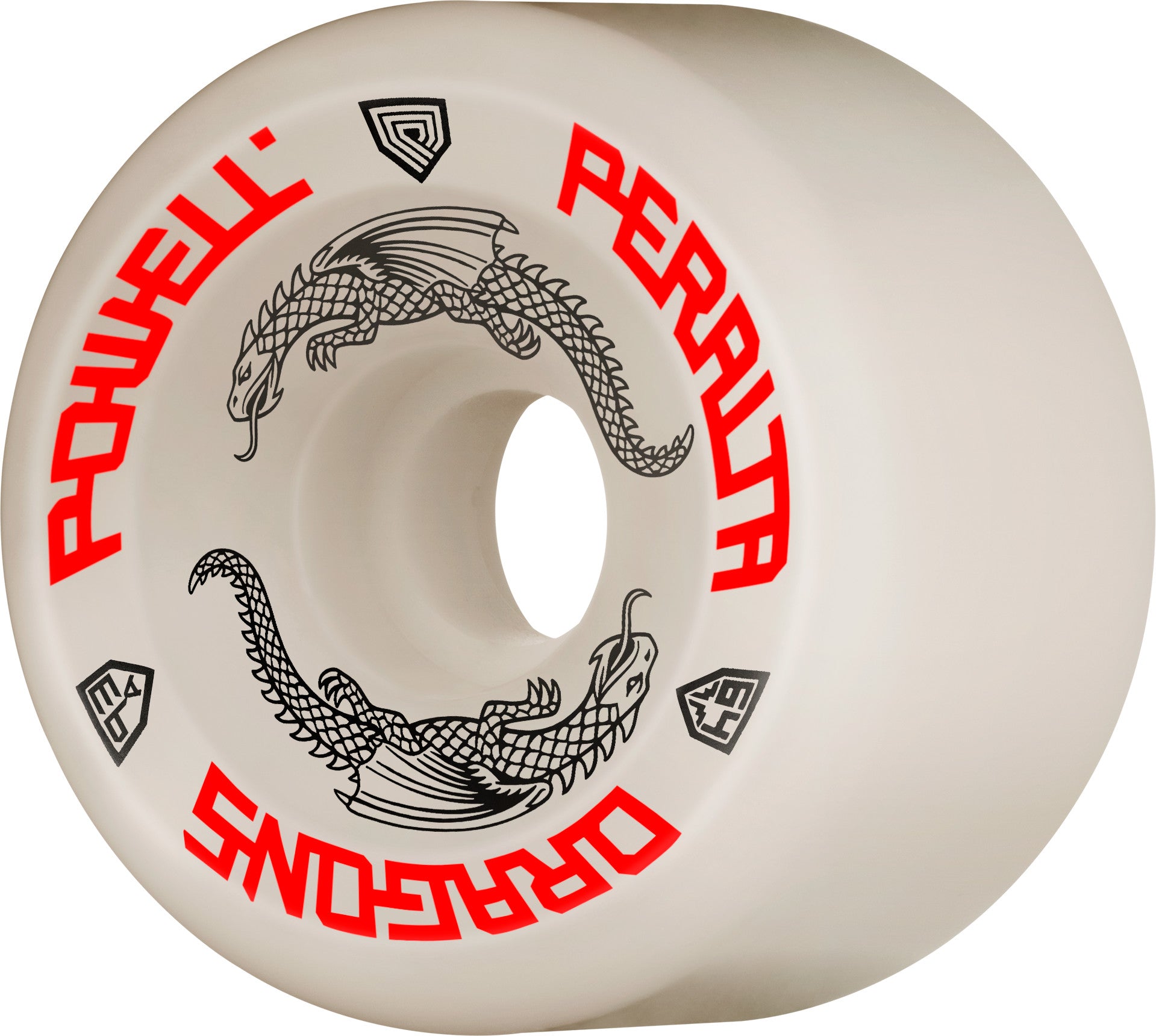 64mm x 36mm Powell Dragon Skateboard Wheels