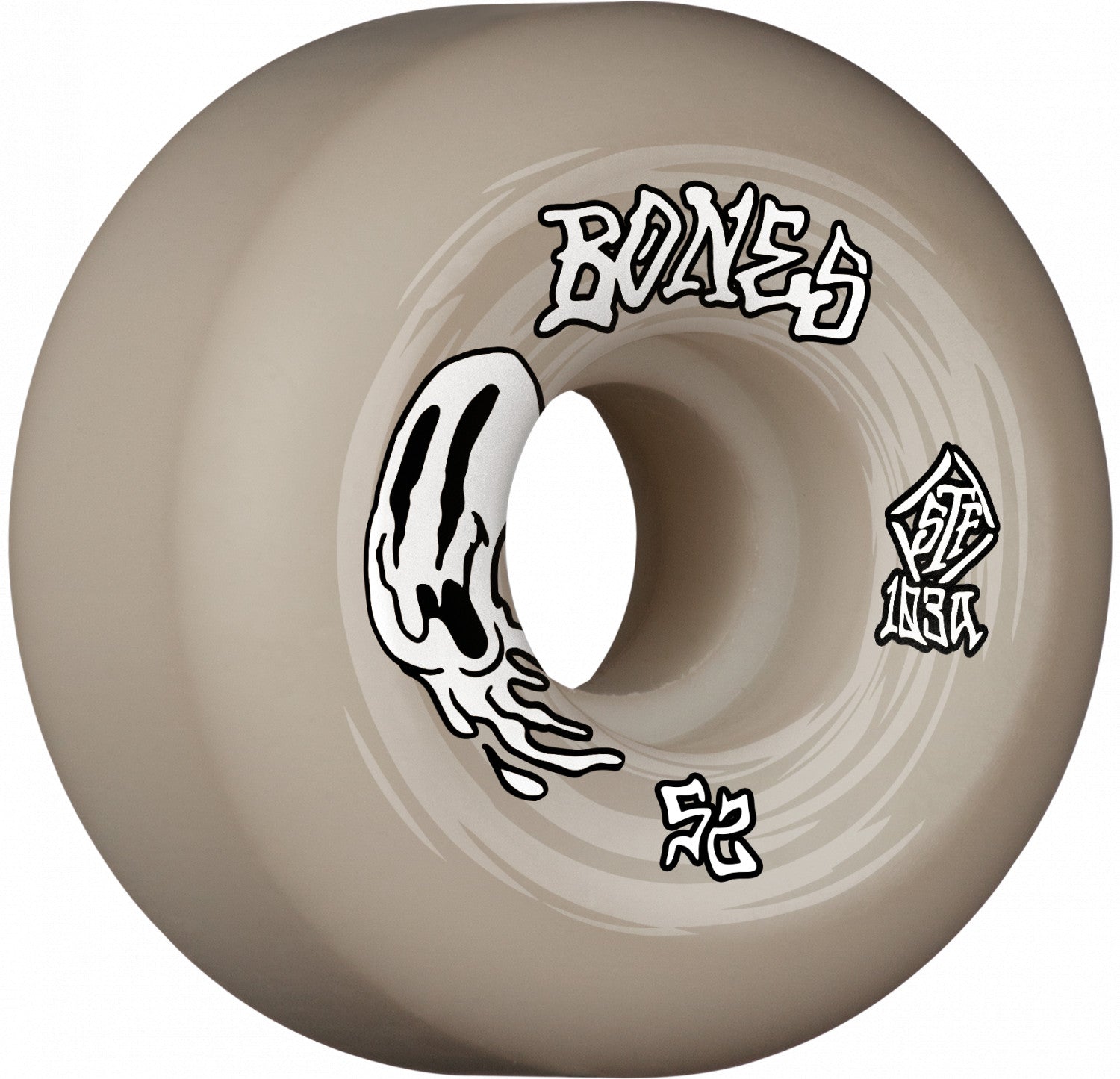 V5 Sidecut Ghosted Bones STF Skateboard Wheels