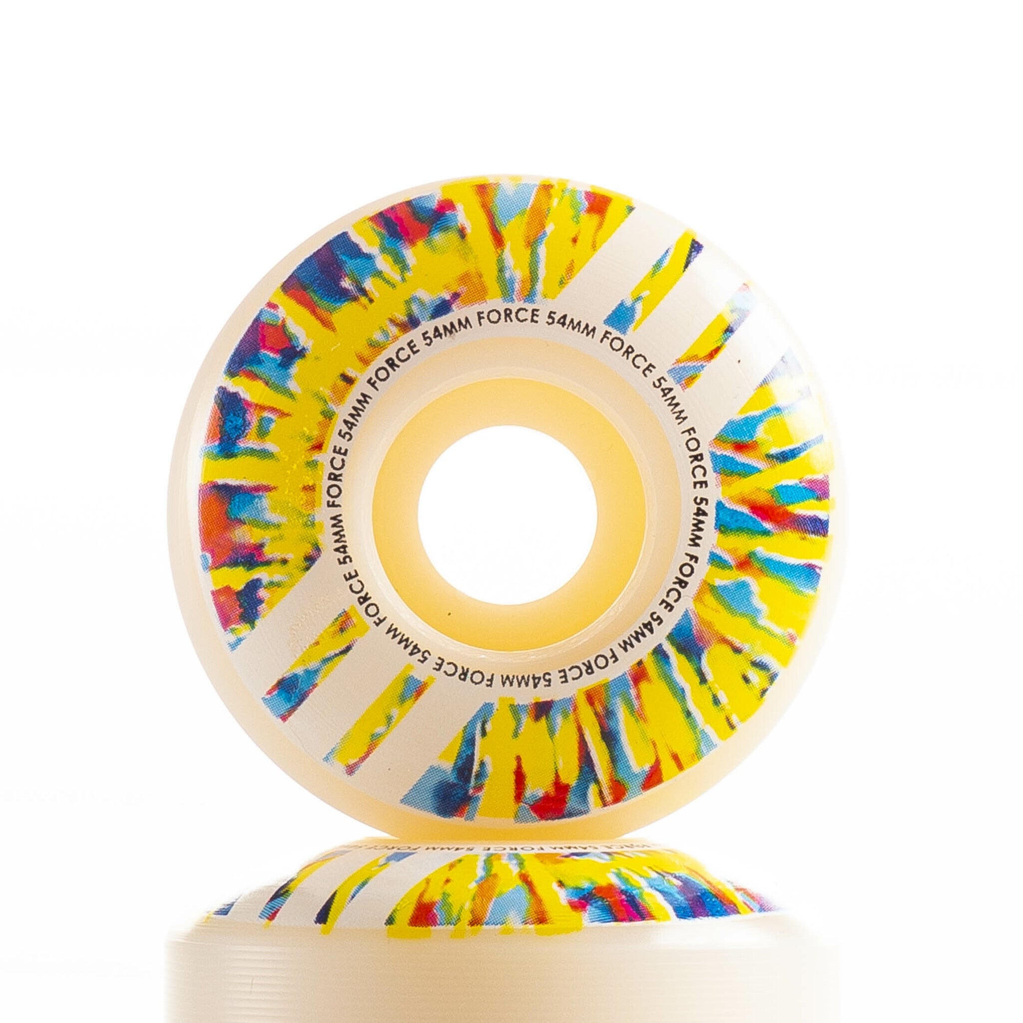 Tie Dye Slash Force Skateboard Wheels