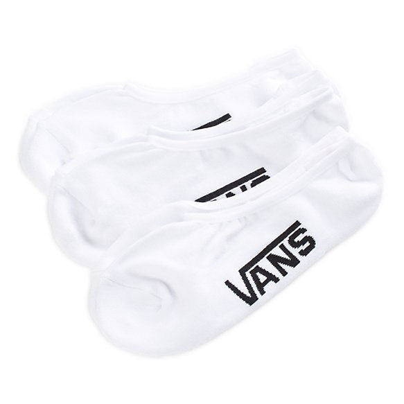 Vans Super No Show Socks - White