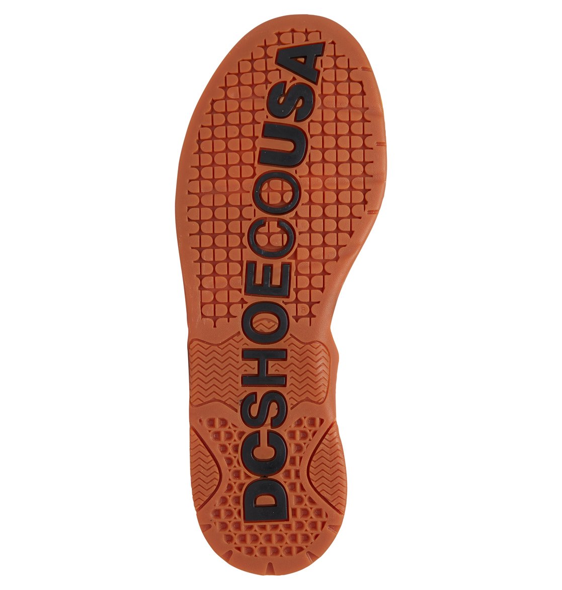 Black/White/Gum Josh Kalis S DC Skateboard Shoes Bottom