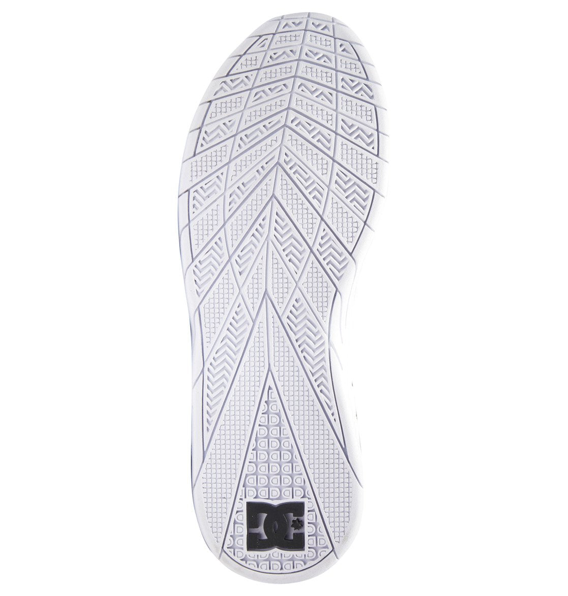 Black Williams Slim DC Skateboard Shoe Bottom