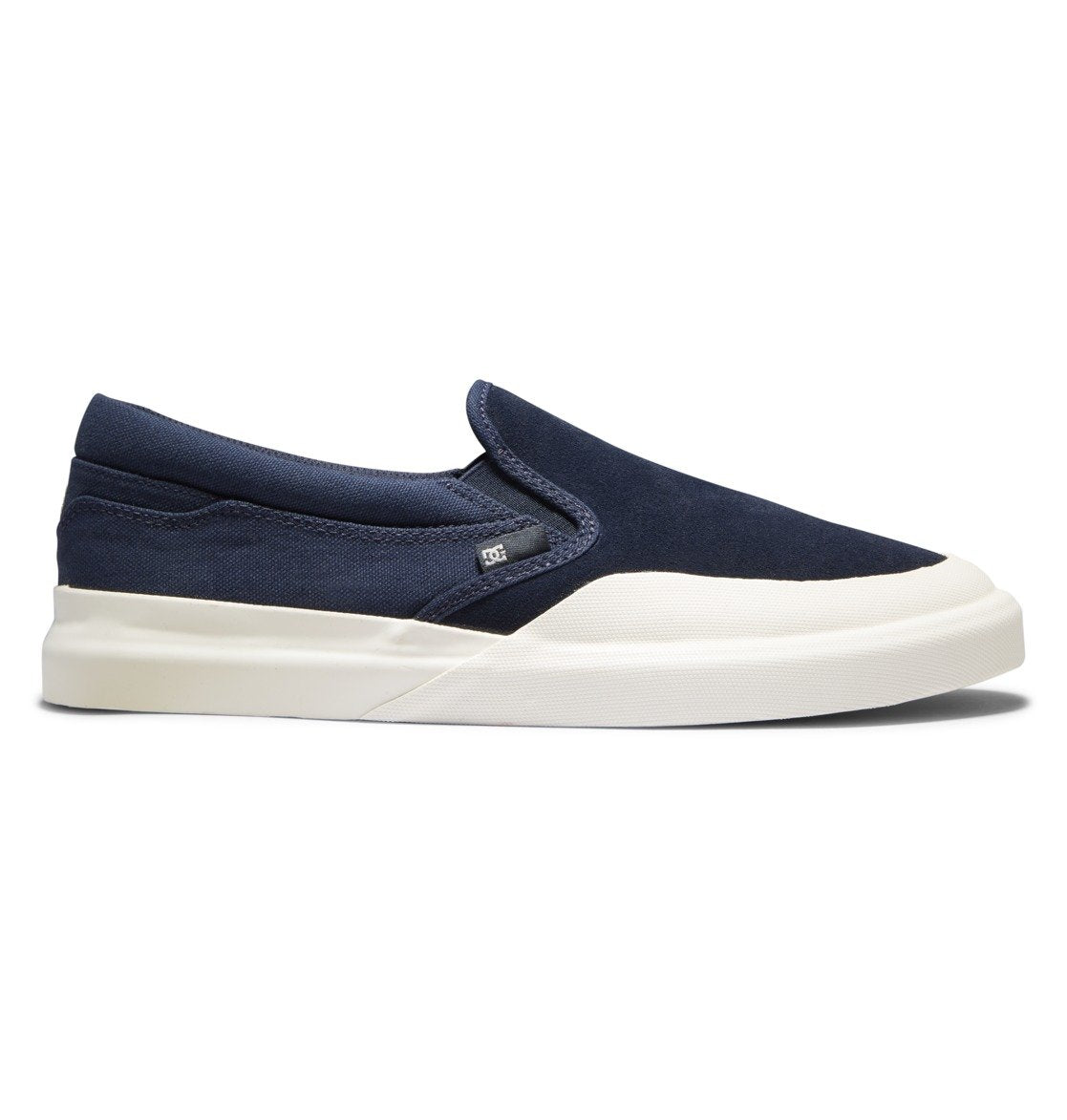 Navy Infinite DC Slip On Skateboard Shoe
