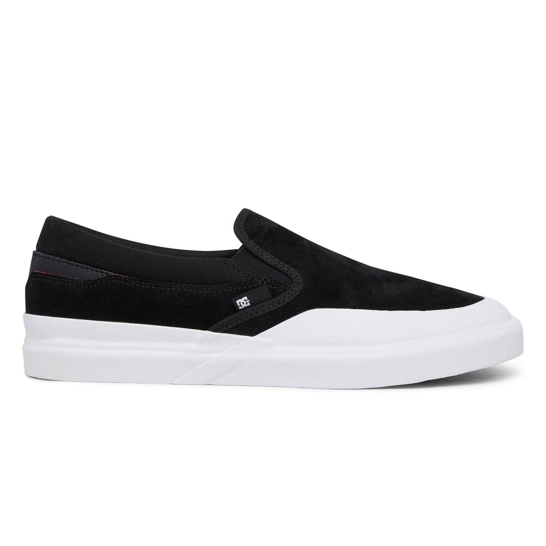 Black Infinite Slip DC Super Suede Skateboard Shoe