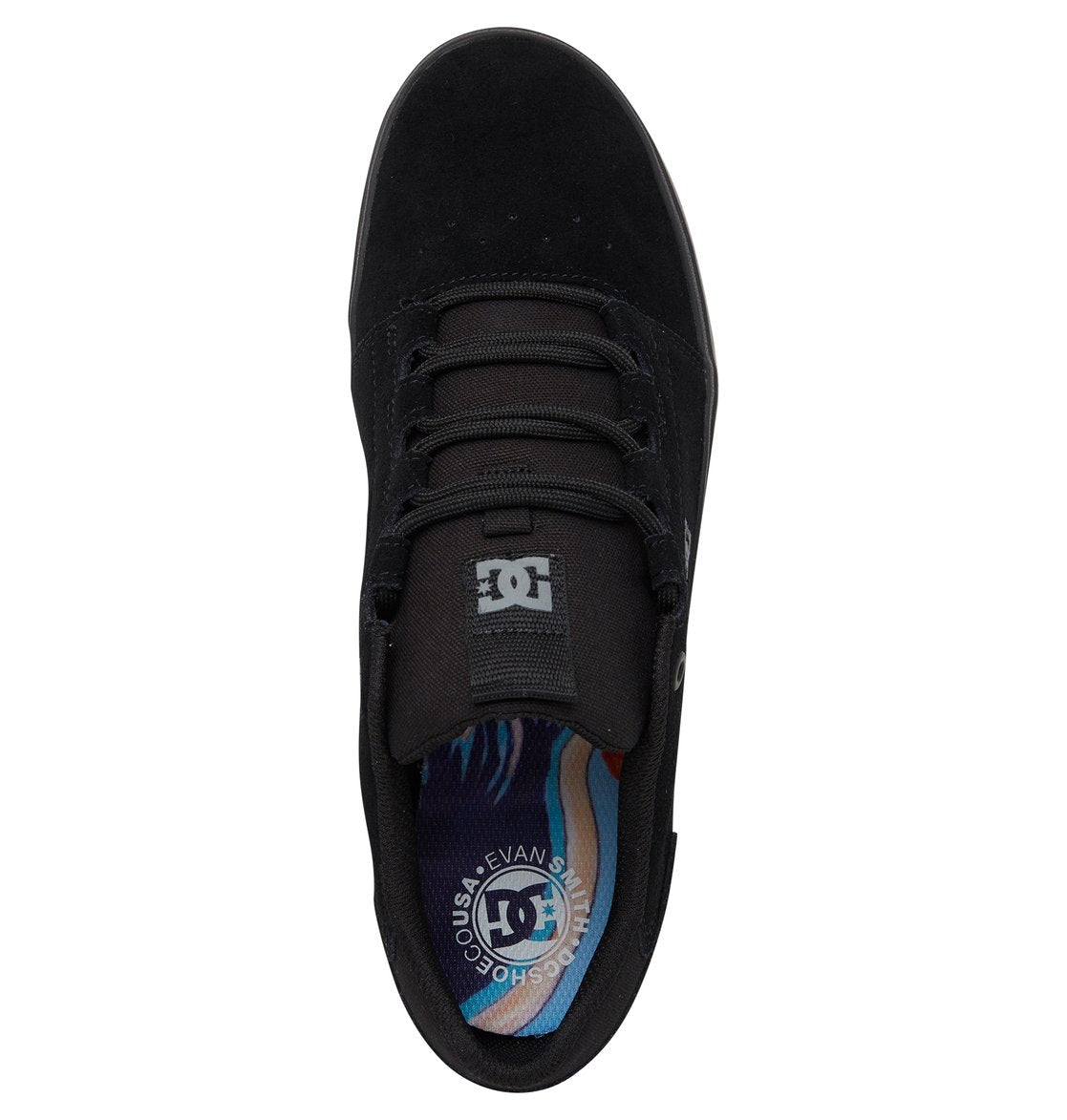 Black Evan Smith S DC Hyde Skateboard Shoes Top