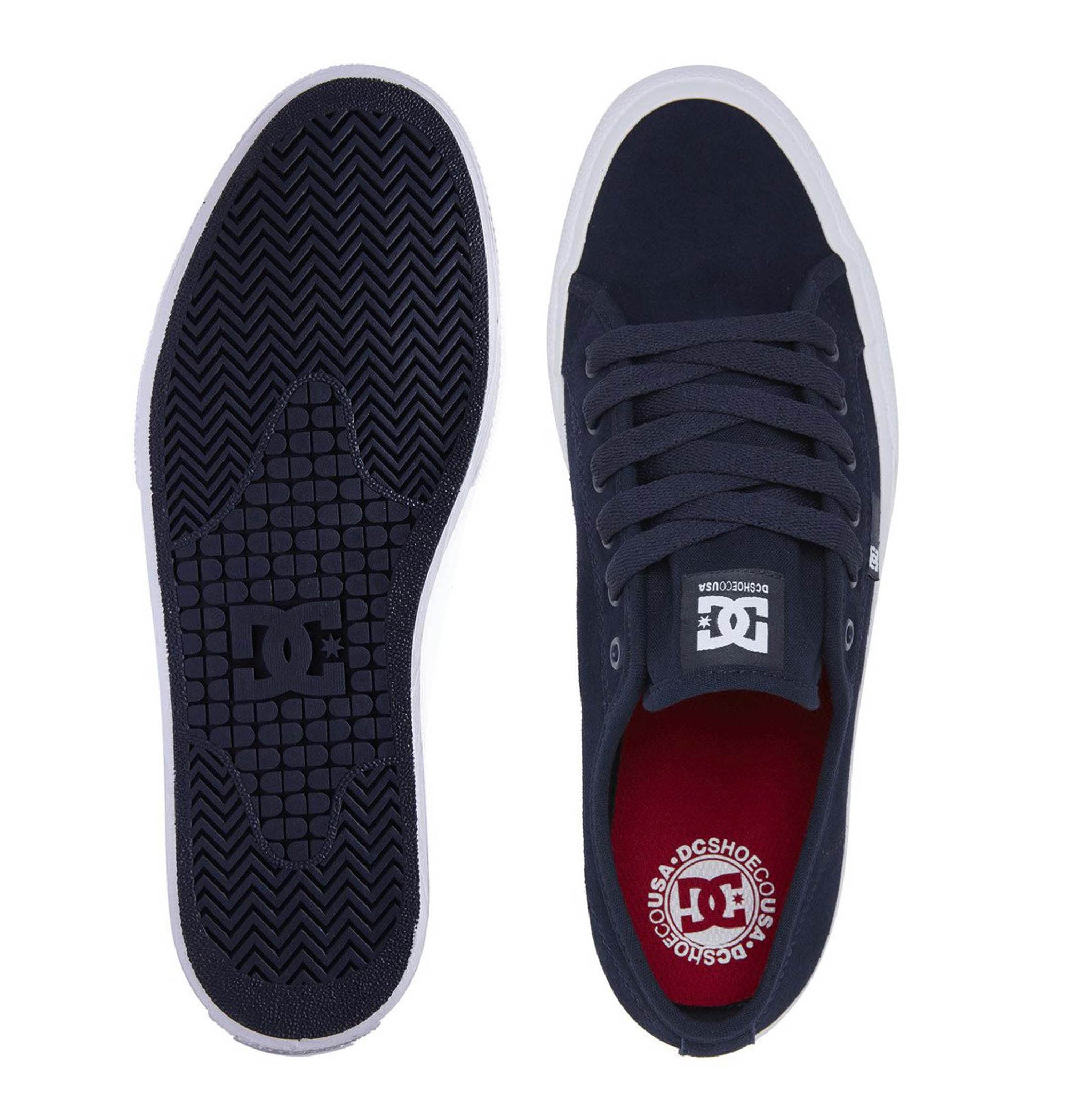 Navy Manual S DC Skateboarding Shoe