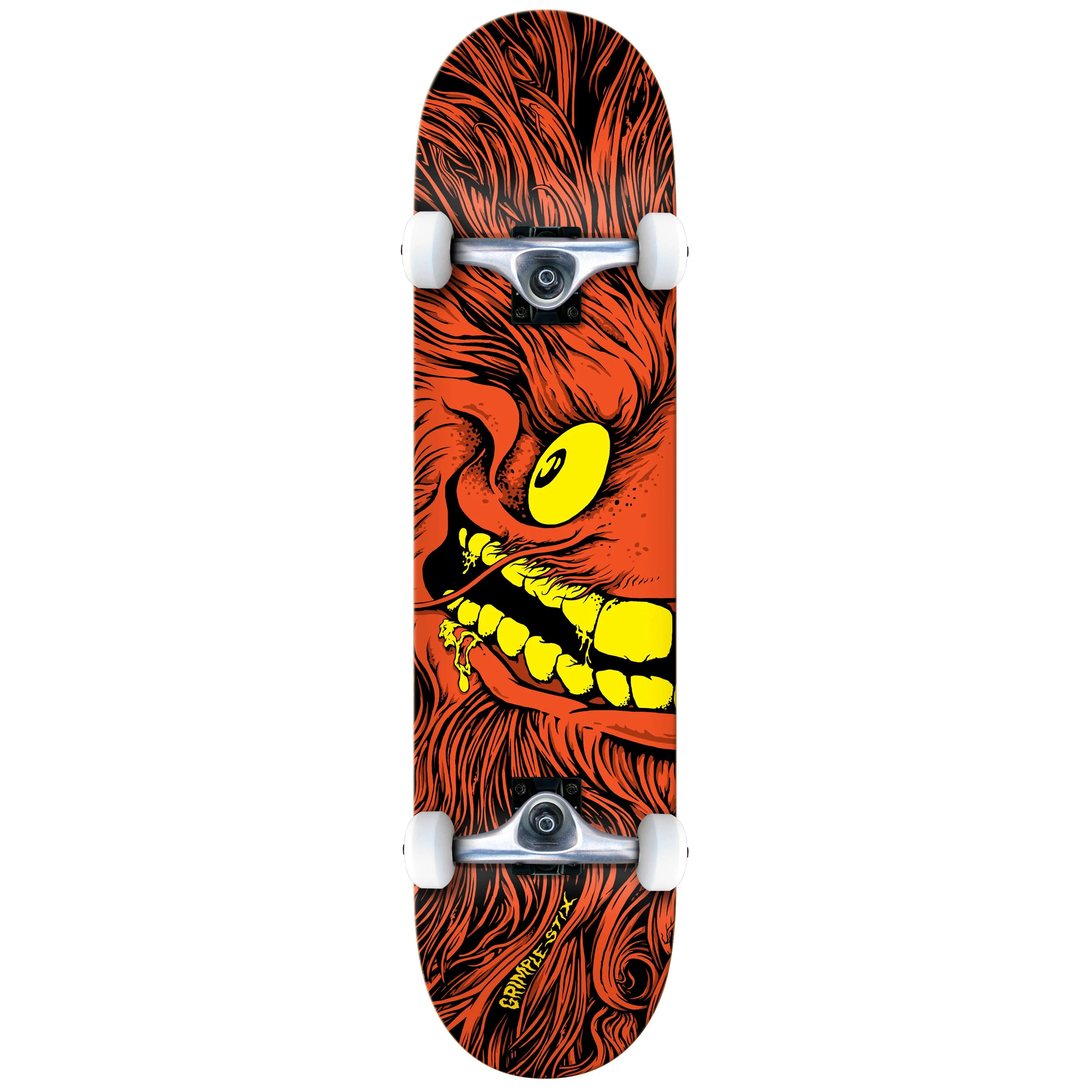 Full Face Grimple Stix Antihero Complete Skateboard