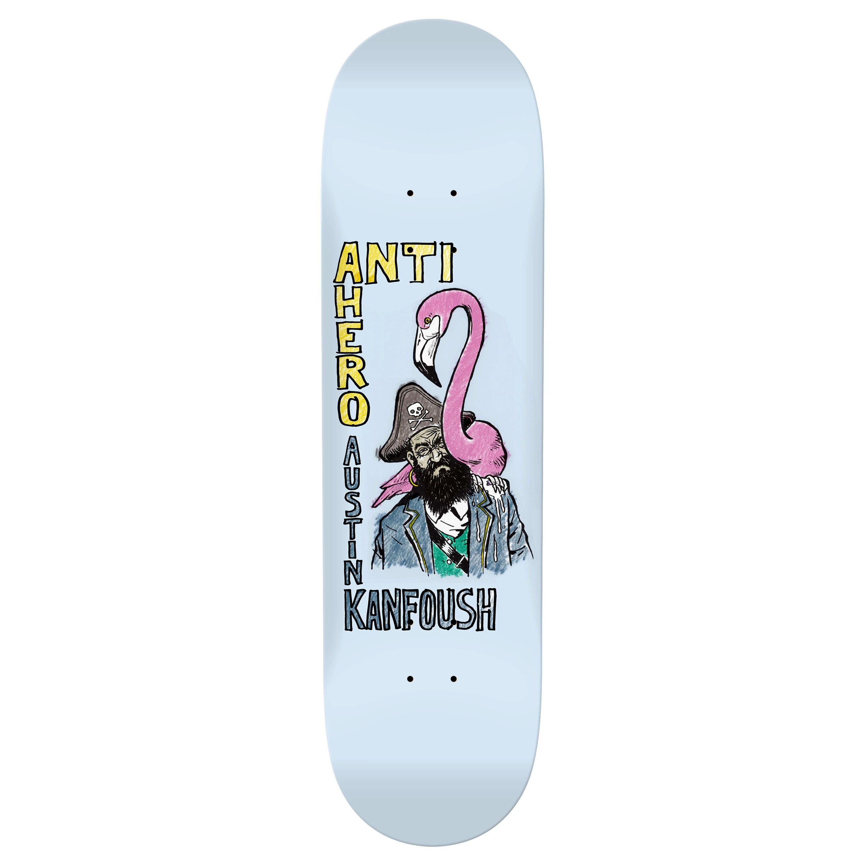 Austin Kanfoush Non-Sequitur Pro AntiHero Skateboard Deck