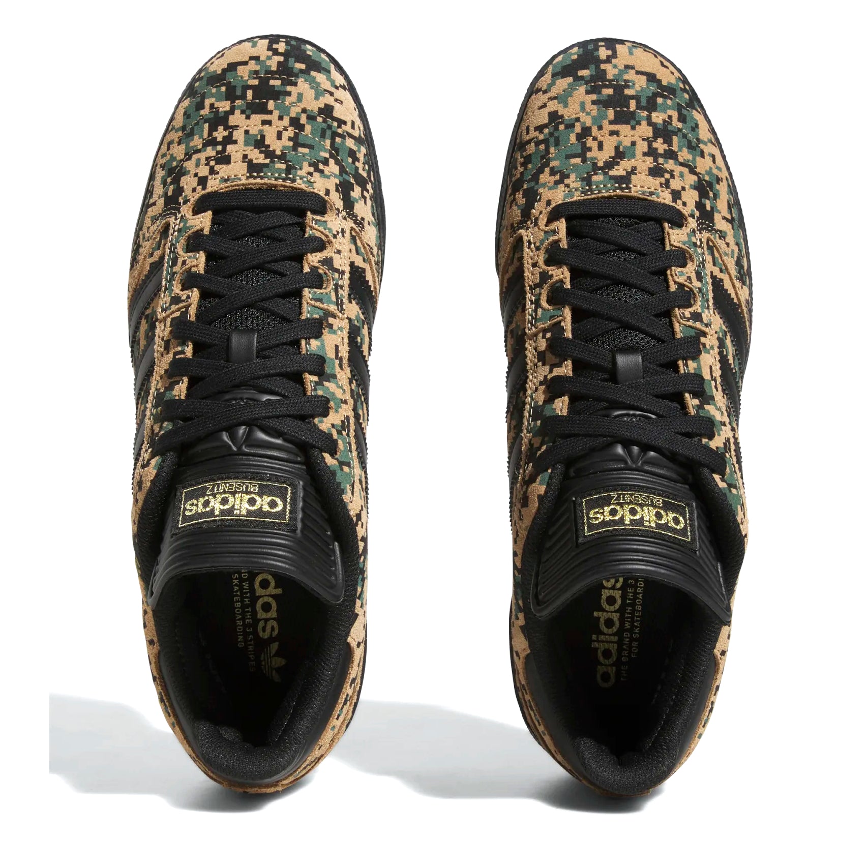 Digi Camo Busenitz Adidas Skateboarding Shoe Top