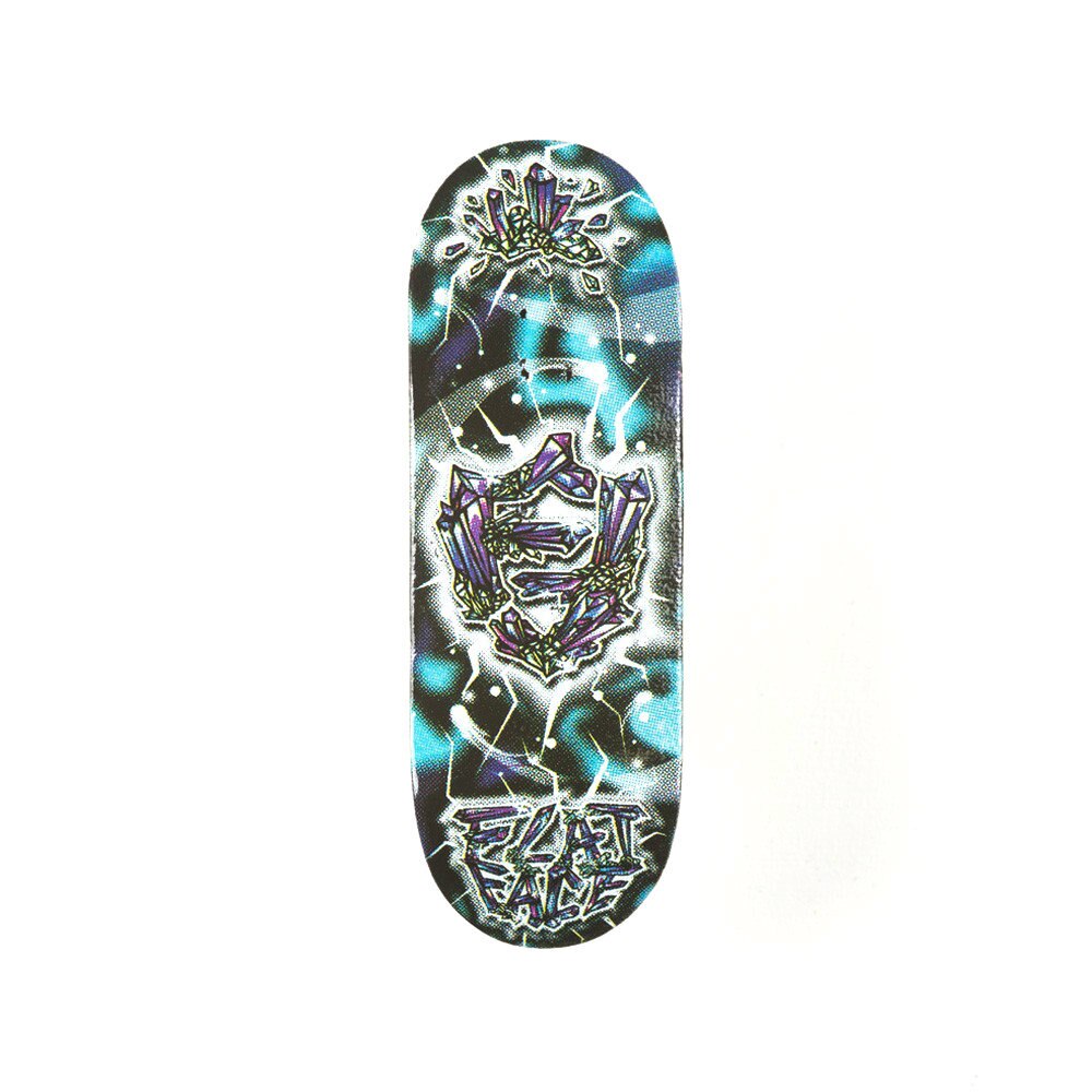 BerlinWood X Flatface Crystal FingerBoard Deck