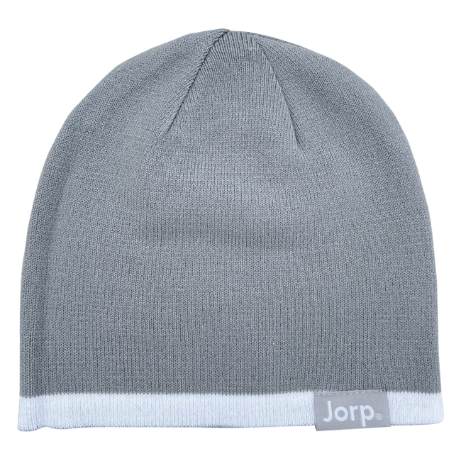 Grey/White Reversible Big Head Jorp Beanie